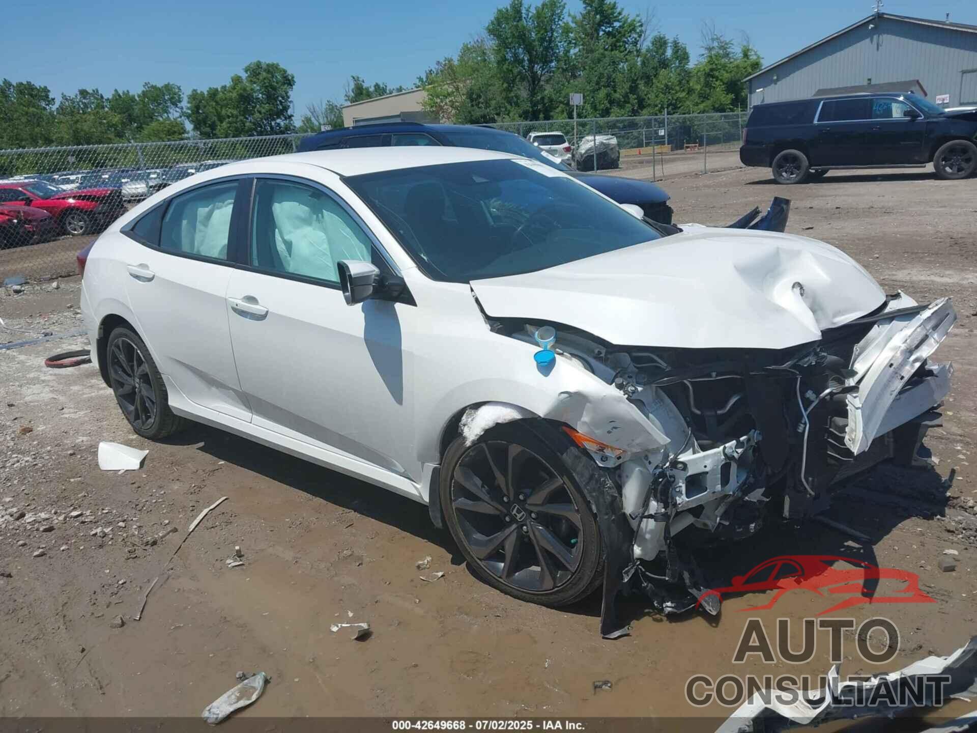 HONDA CIVIC 2020 - 19XFC2F81LE027942