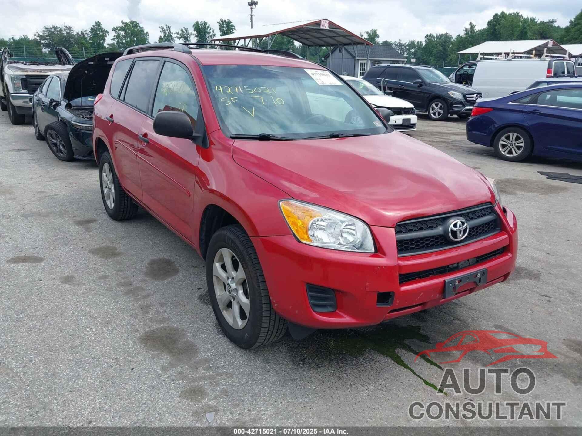 TOYOTA RAV4 2011 - 2T3ZF4DV4BW077004