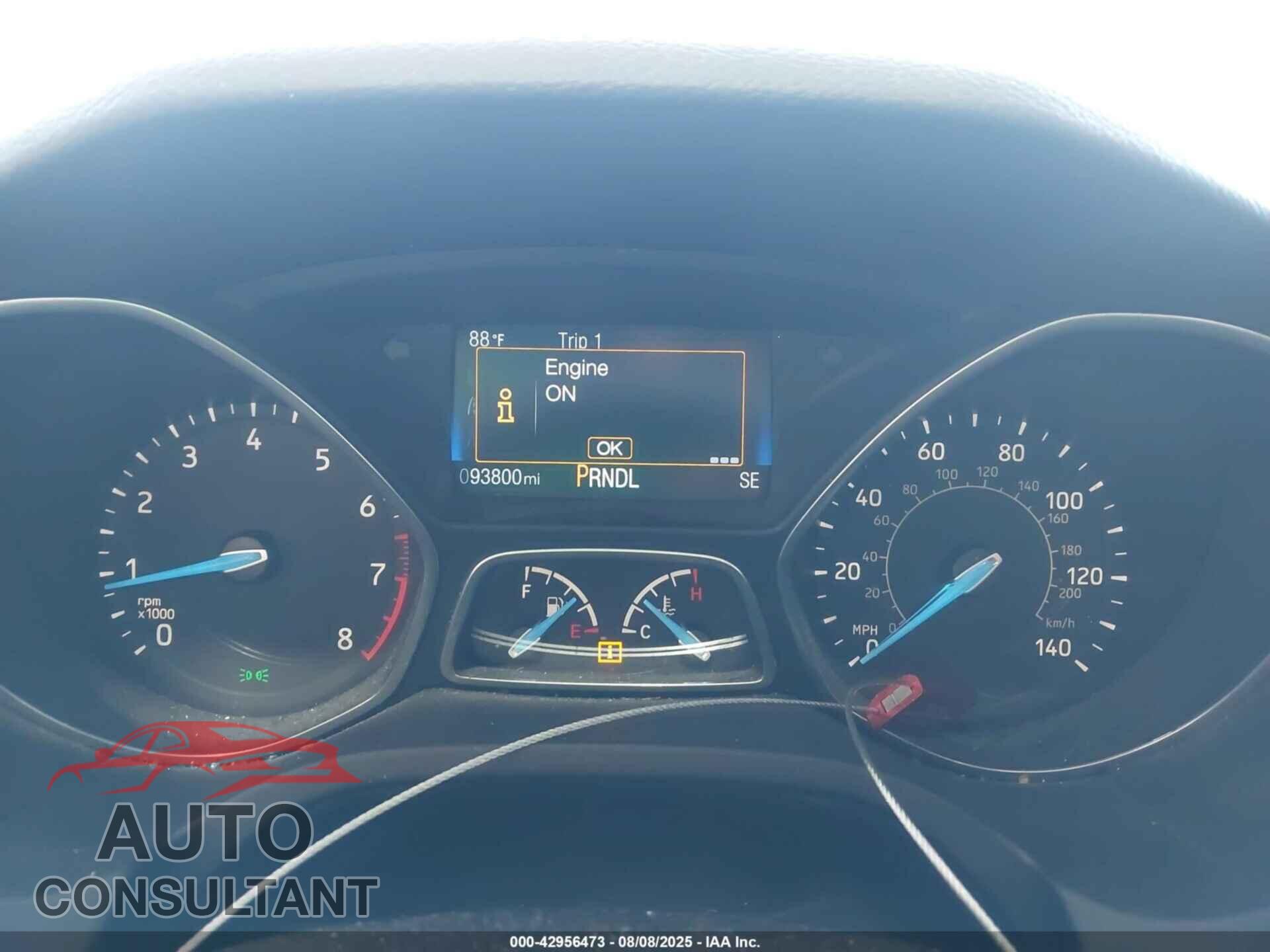 FORD FOCUS 2015 - 1FADP3F23FL203761
