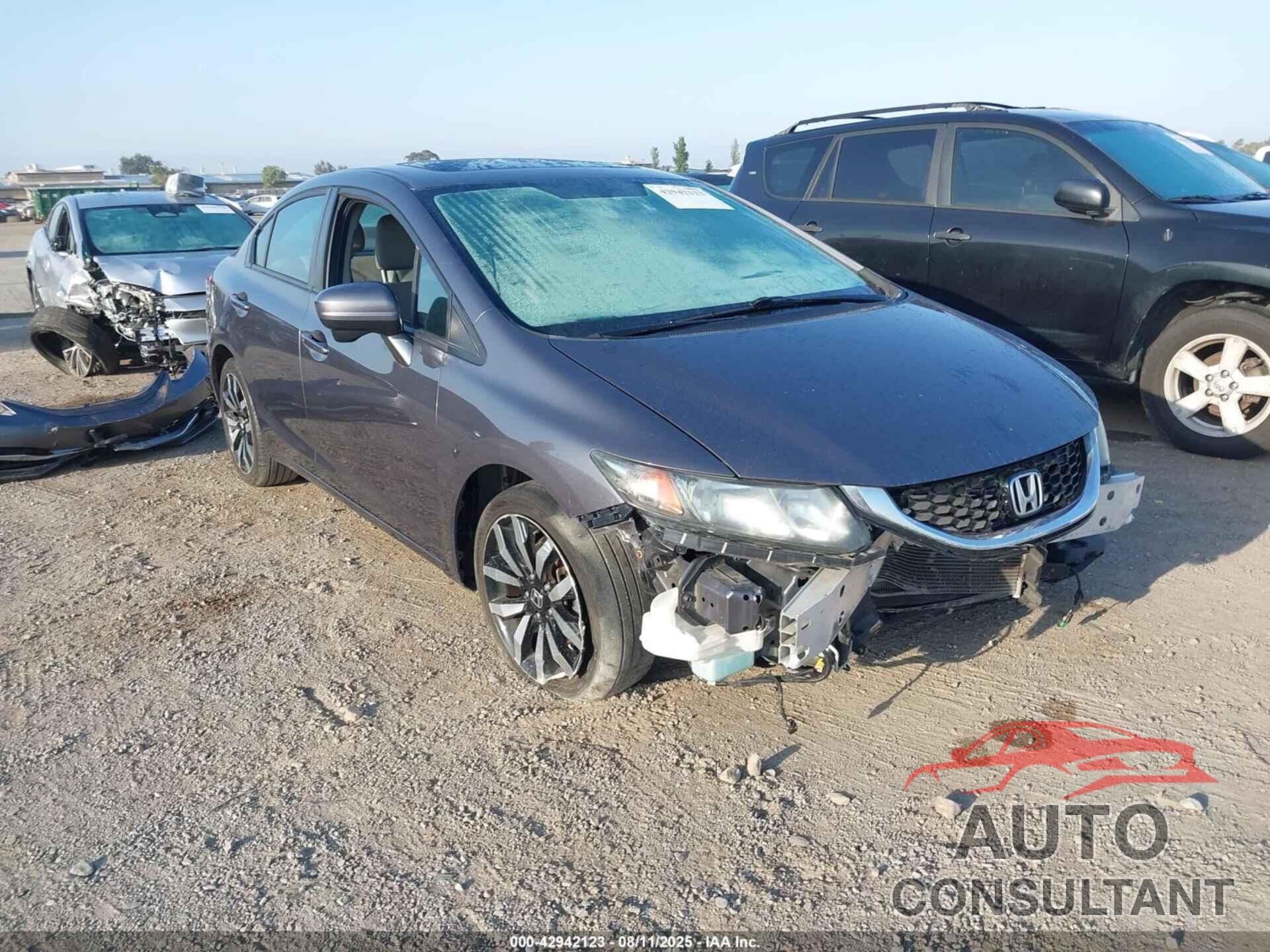 HONDA CIVIC 2015 - 19XFB2F92FE253276