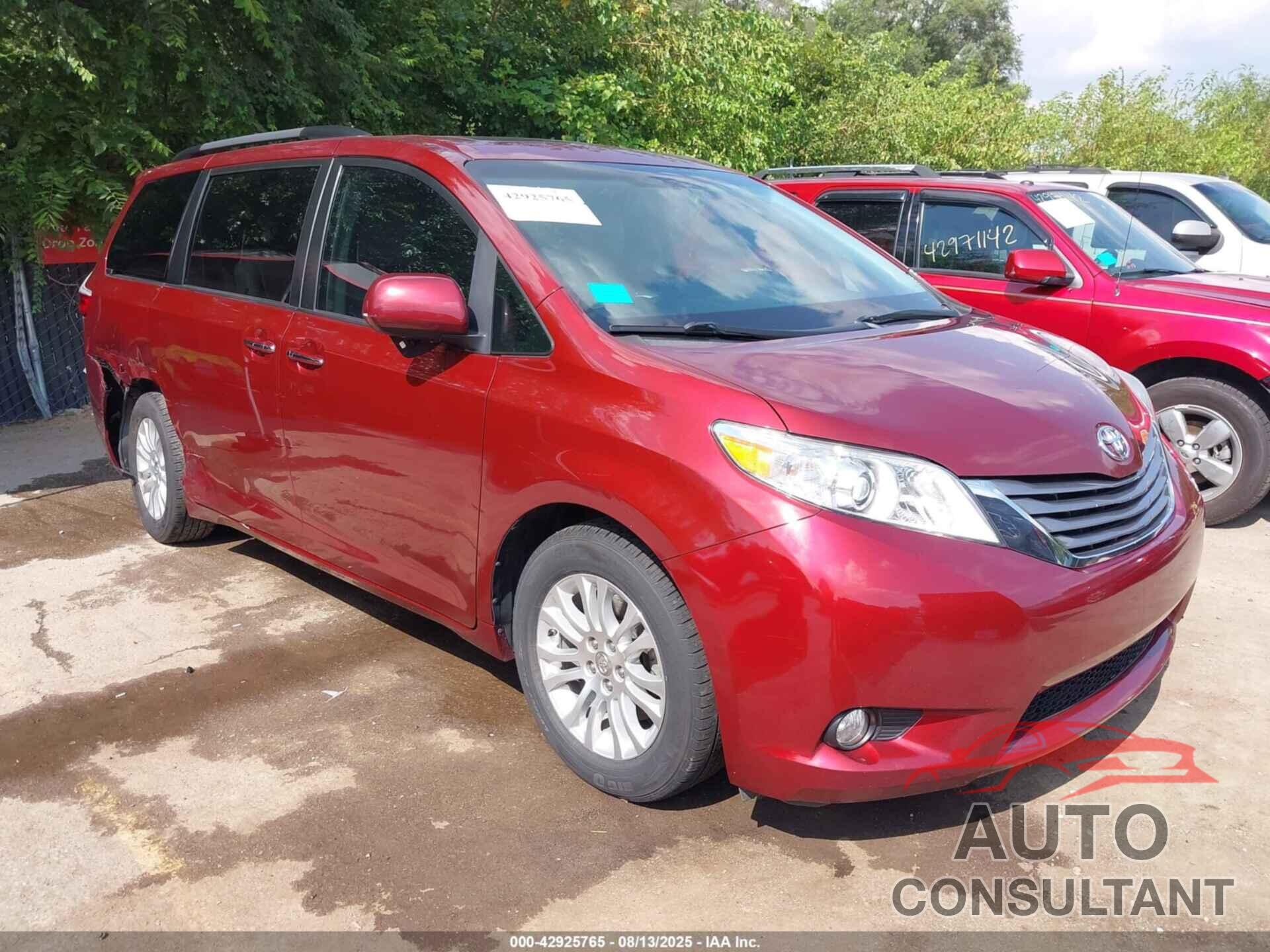 TOYOTA SIENNA 2016 - 5TDYK3DC4GS757865
