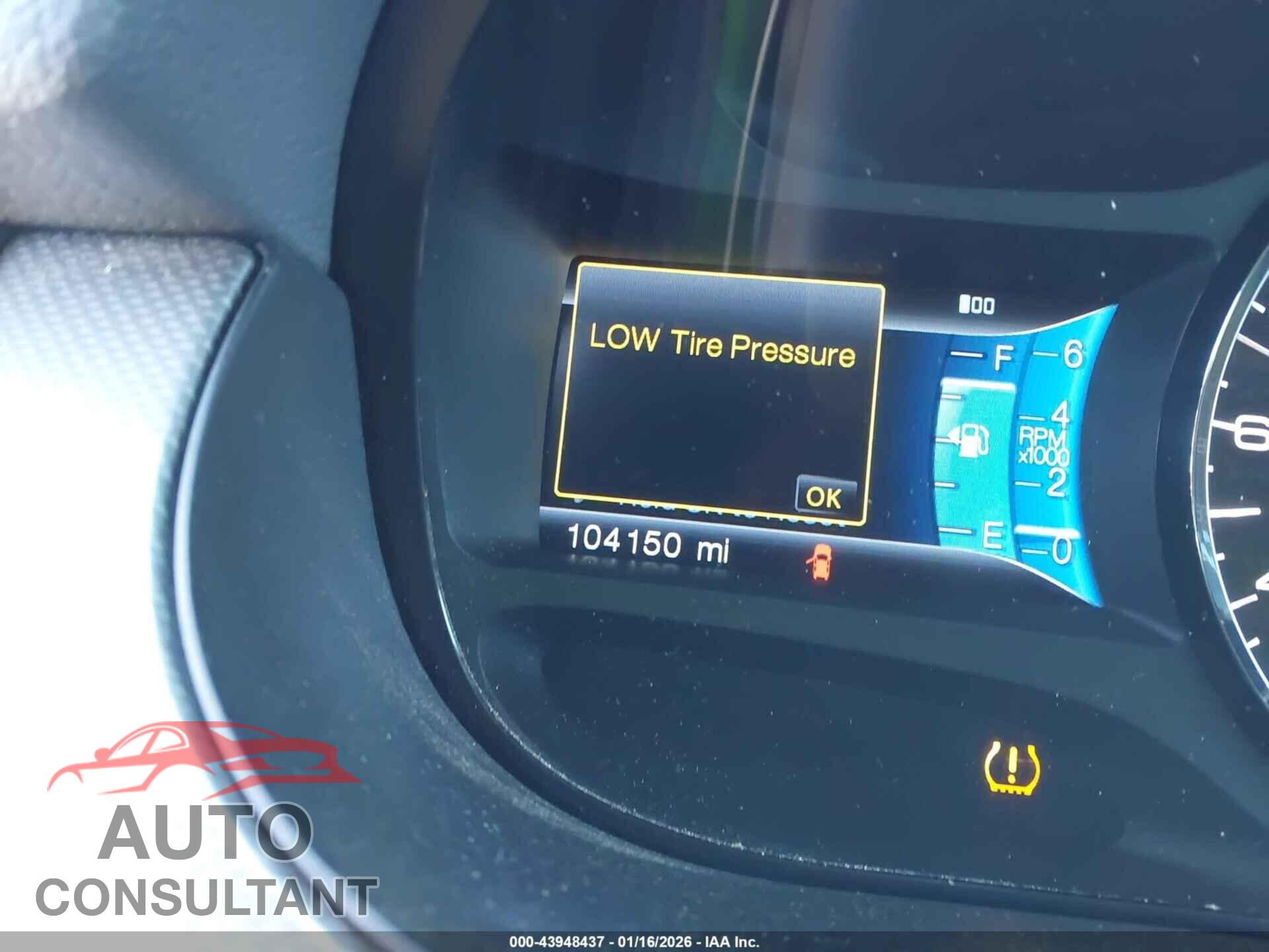 FORD EDGE 2013 - 2FMDK3JC0DBB69165