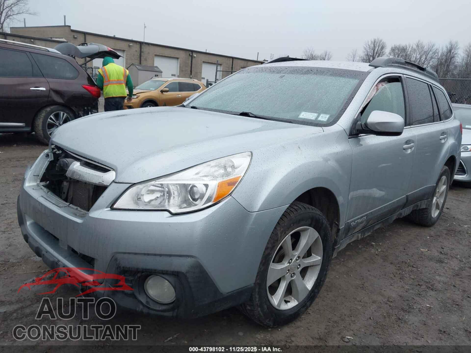 SUBARU OUTBACK 2013 - 4S4BRBCC5D3276206