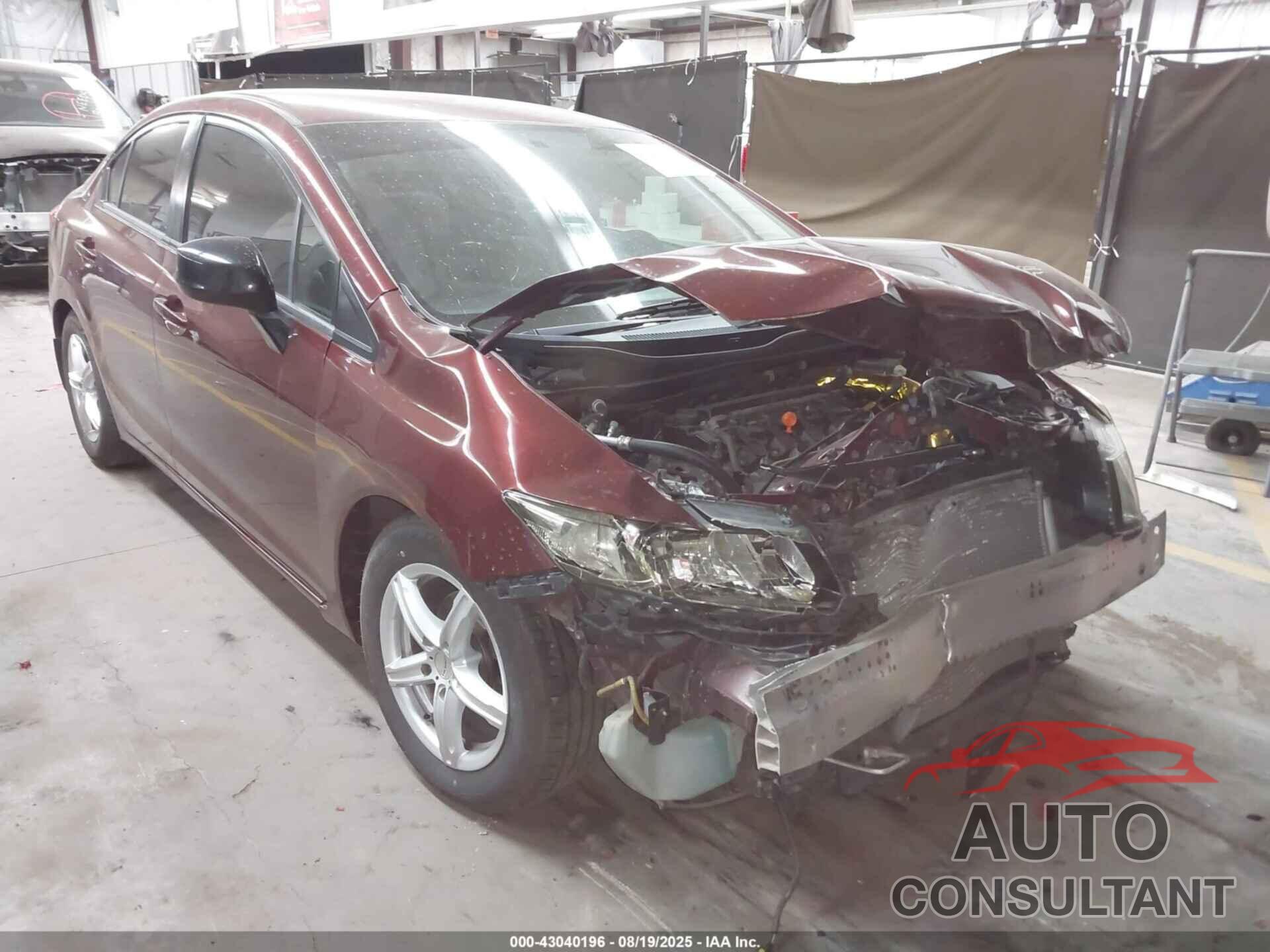 HONDA CIVIC 2012 - JHMFB2F5XCS002851