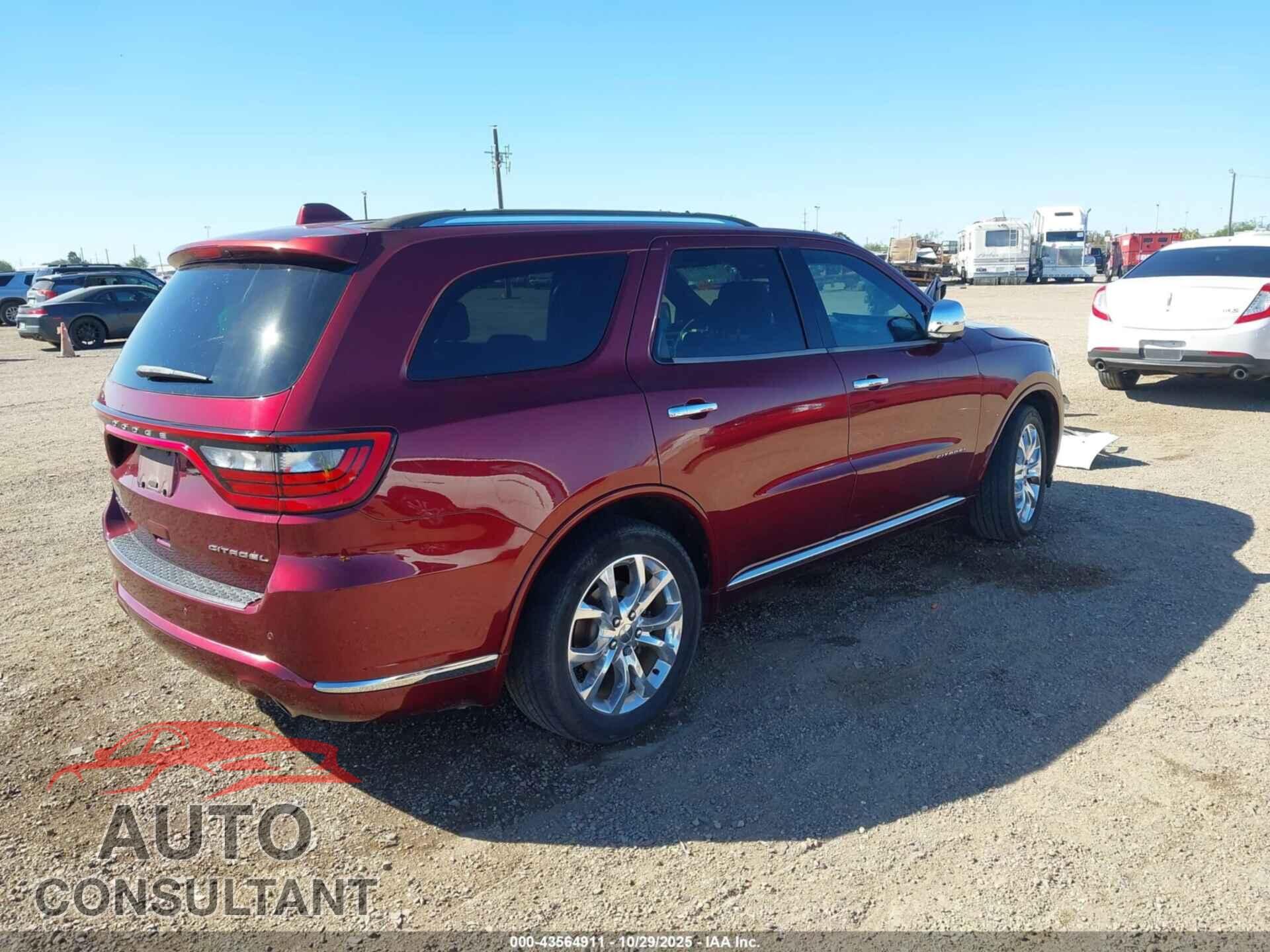 DODGE DURANGO 2016 - 1C4RDHEG7GC483737