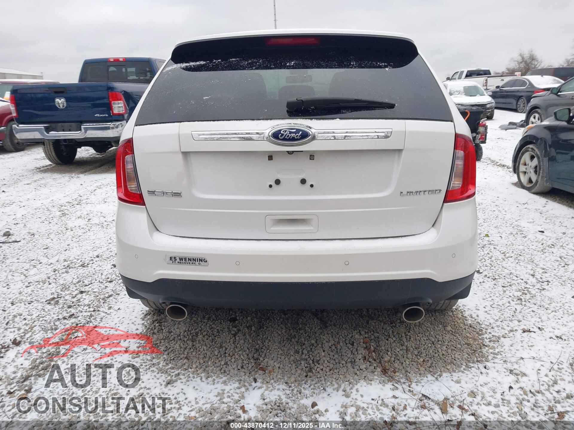 FORD EDGE 2014 - 2FMDK3KC2EBB11686