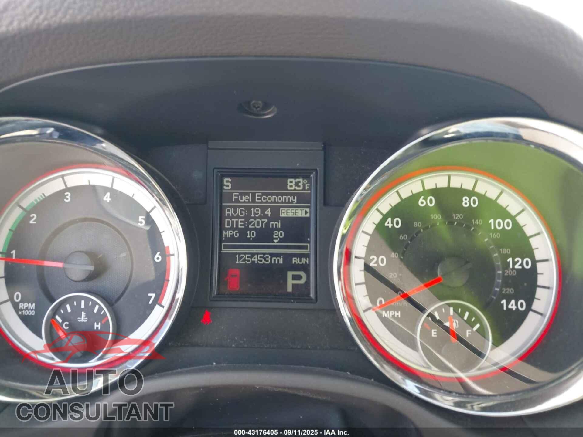 DODGE DURANGO 2013 - 1C4SDHDT8DC687443