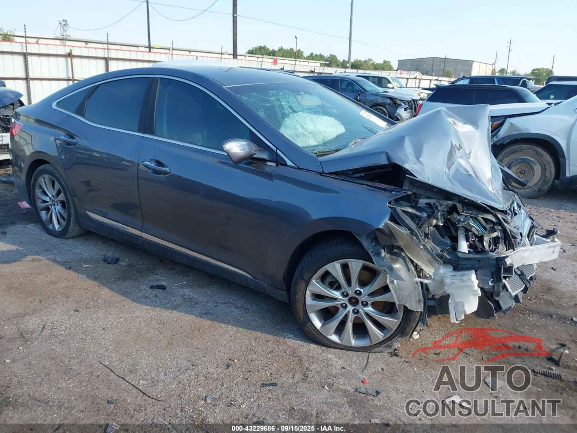 HYUNDAI AZERA 2013 - KMHFG4JG3DA323902