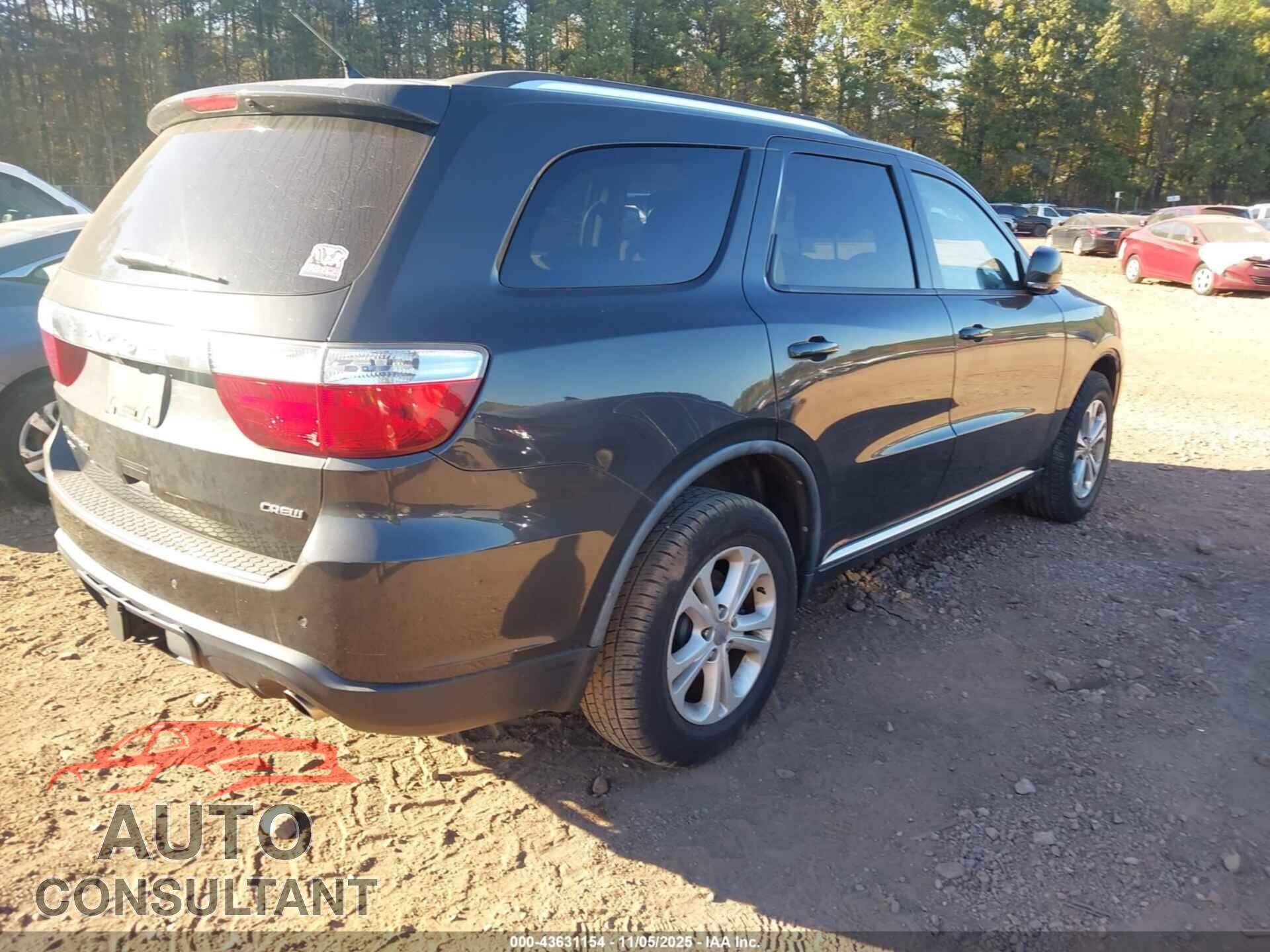 DODGE DURANGO 2011 - 1D4SE4GT2BC661647