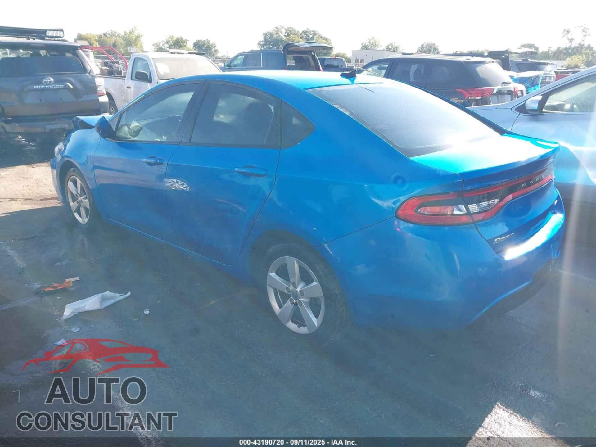 DODGE DART 2016 - 1C3CDFBB7GD667660