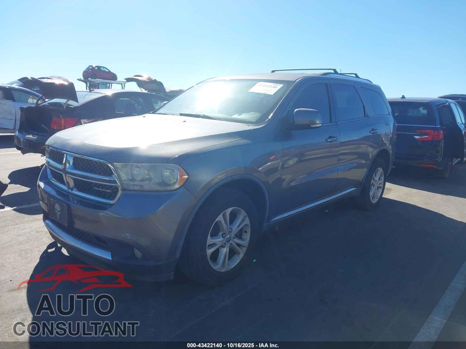 DODGE DURANGO 2011 - 1D4RD4GG3BC725019