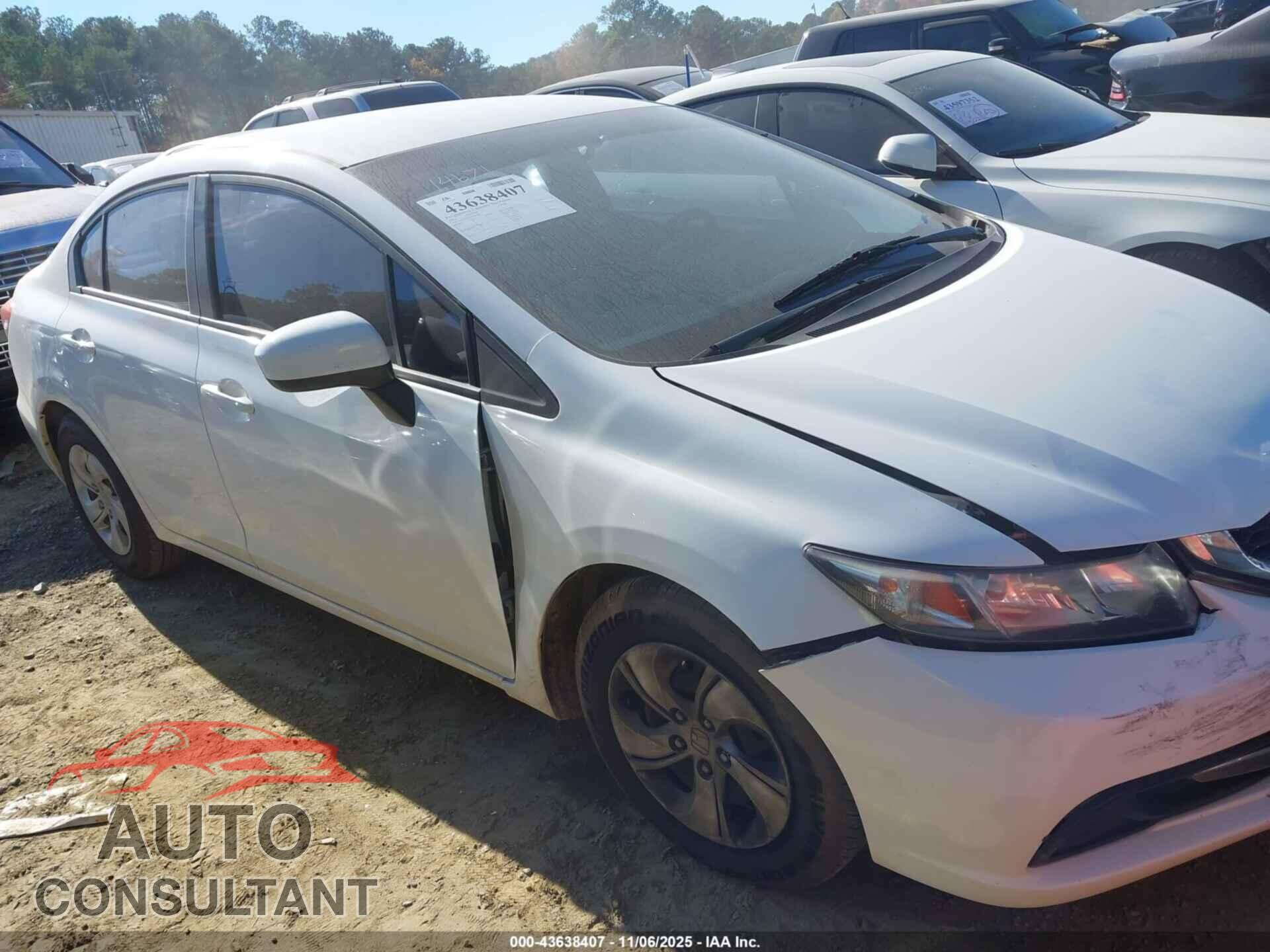 HONDA CIVIC 2014 - 19XFB2F55EE033867