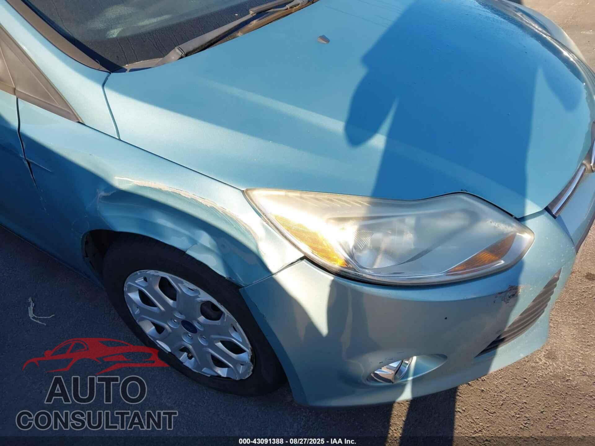 FORD FOCUS 2012 - 1FAHP3F24CL420524