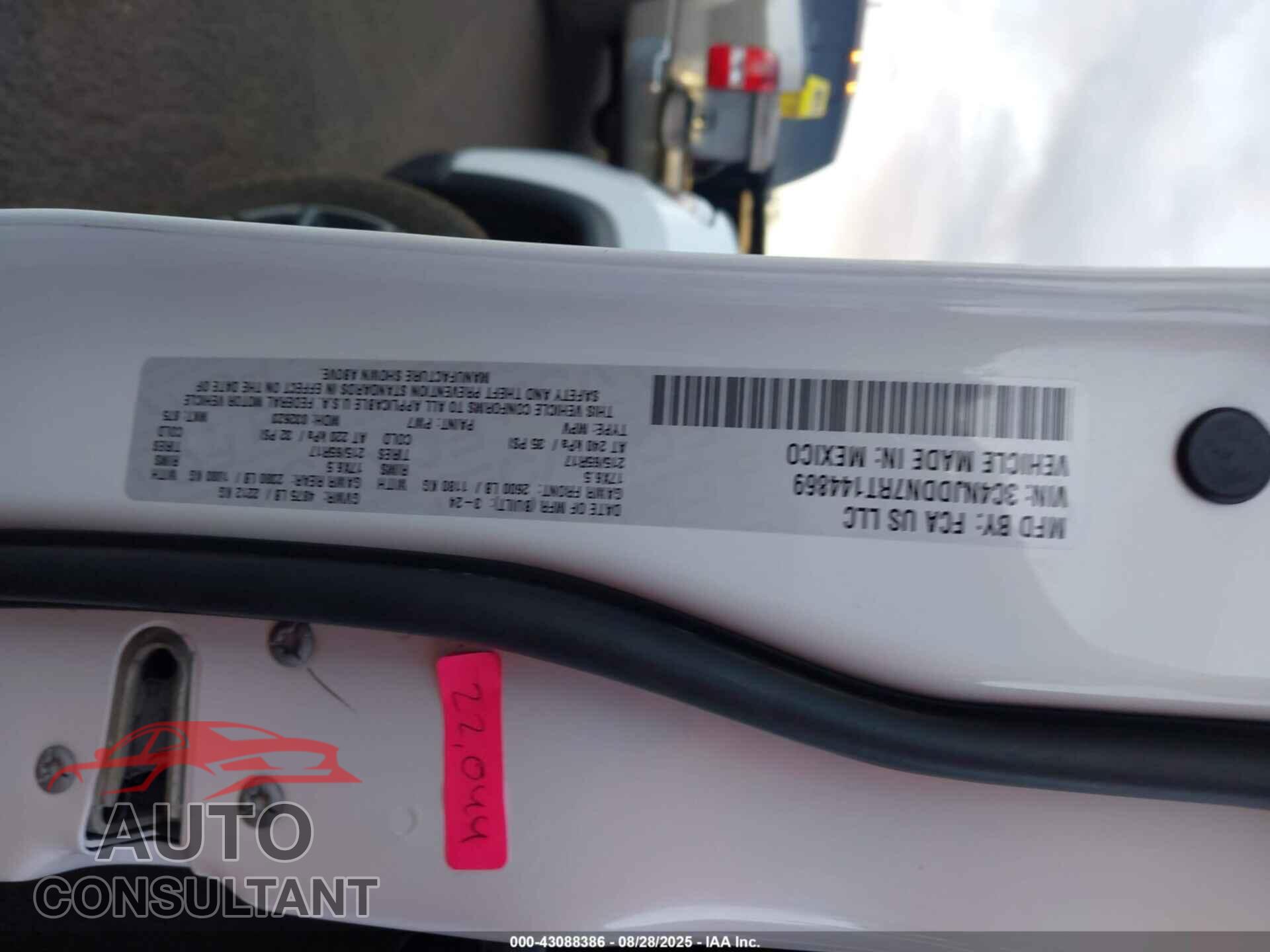 JEEP COMPASS 2024 - 3C4NJDDN7RT144869