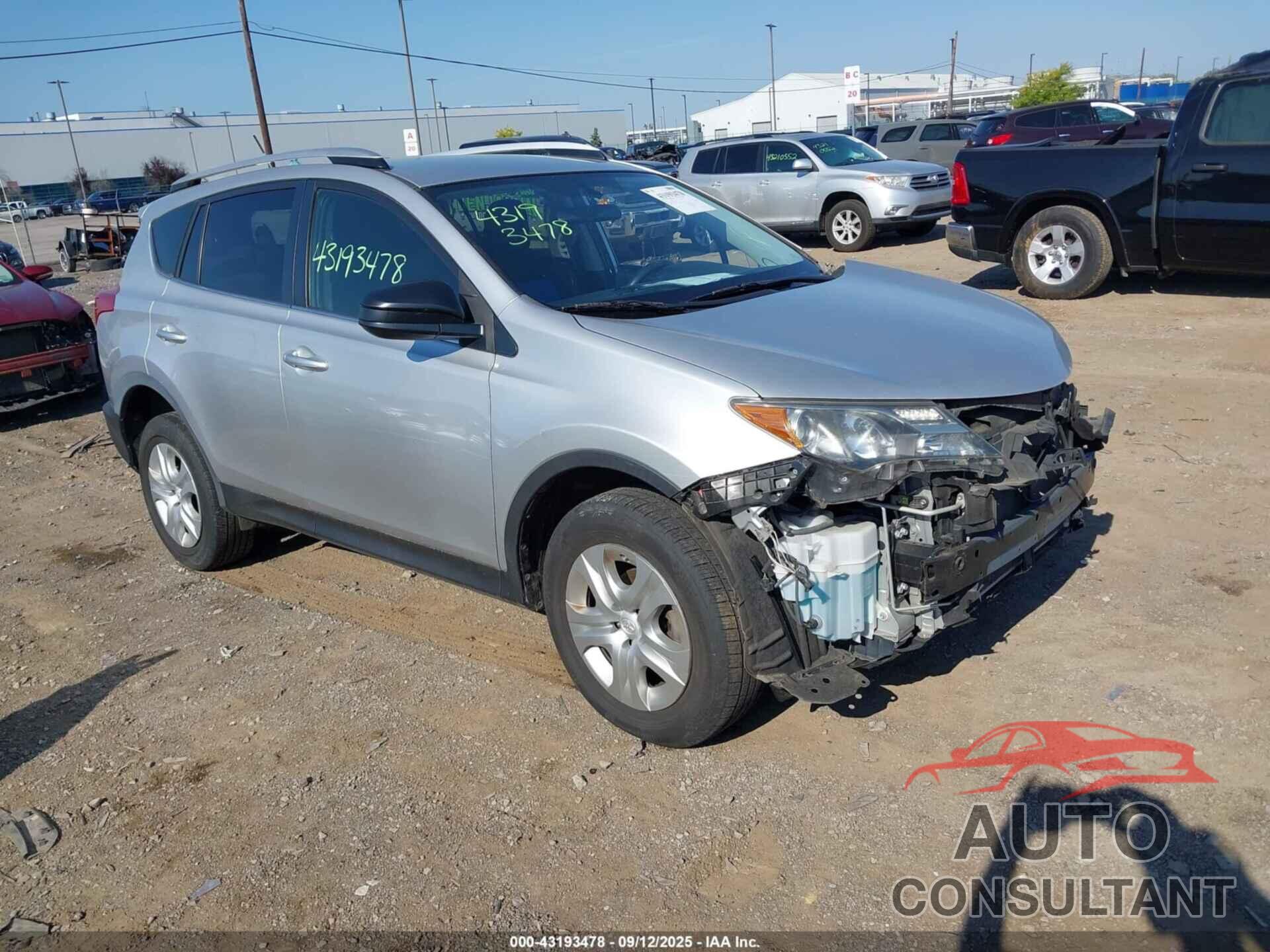 TOYOTA RAV4 2014 - JTMBFREVXEJ003554