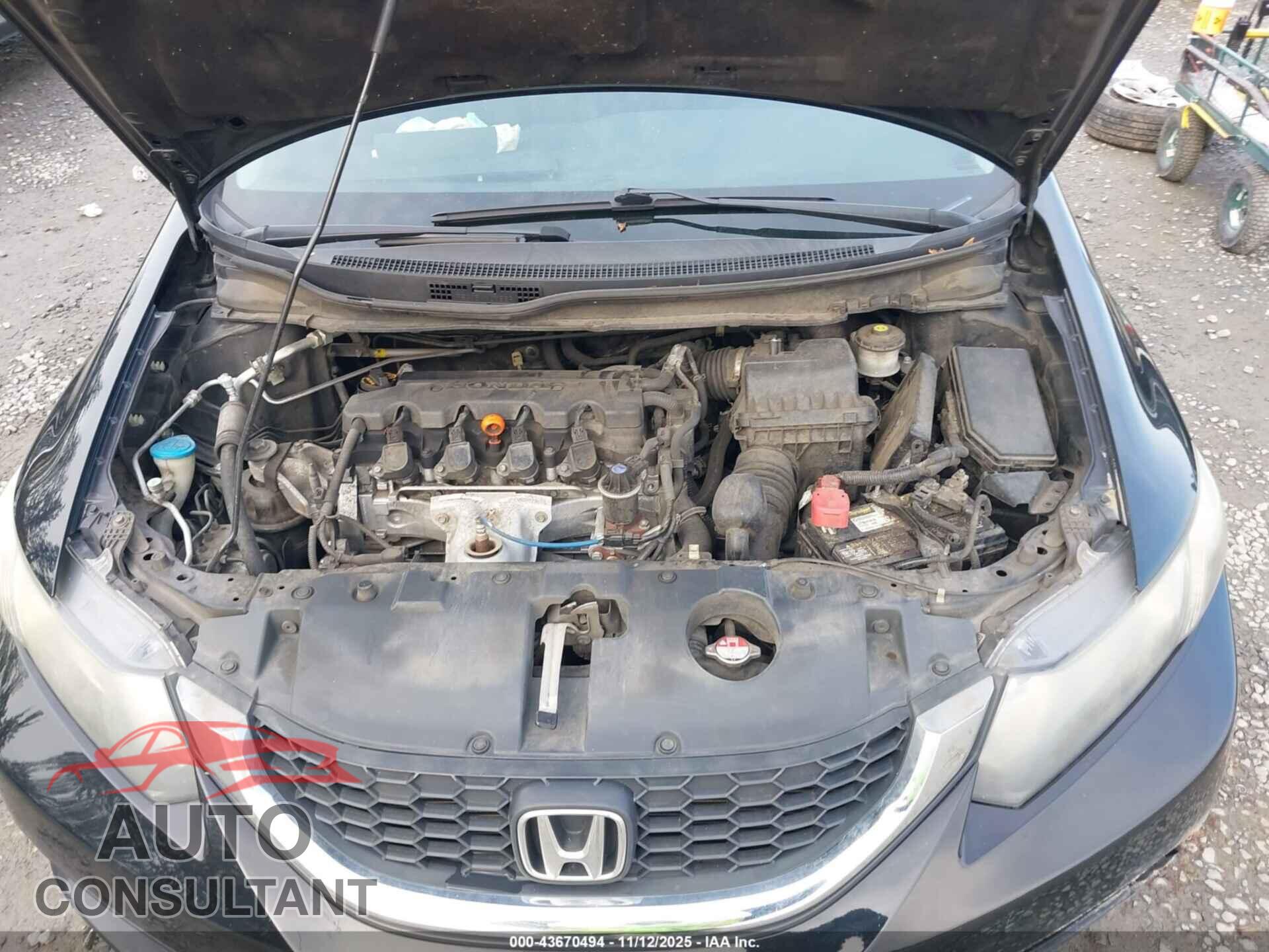 HONDA CIVIC 2013 - 19XFB2F5XDE235943