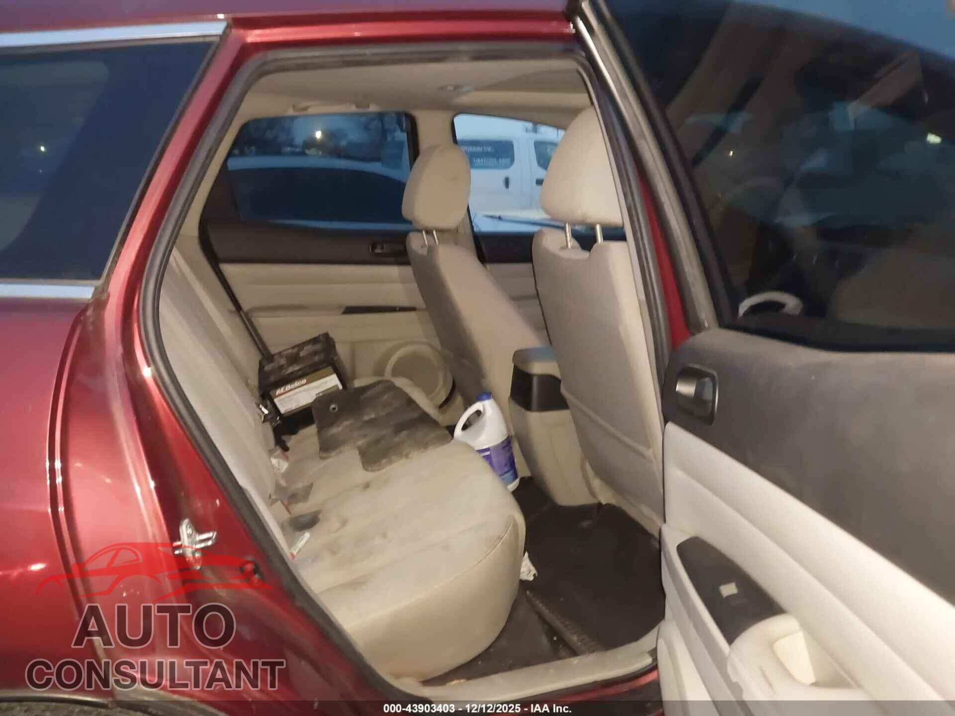 MAZDA CX-7 2012 - JM3ER2B59C0410971