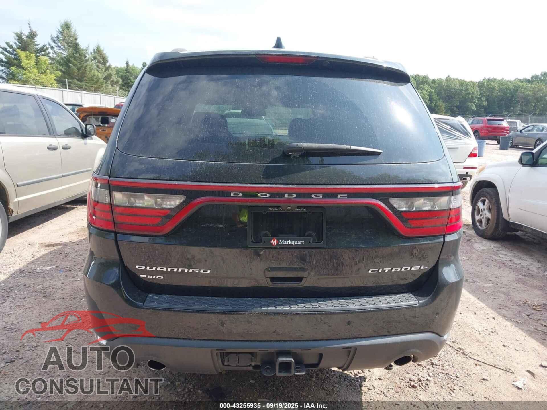 DODGE DURANGO 2014 - 1C4RDJEG4EC596355