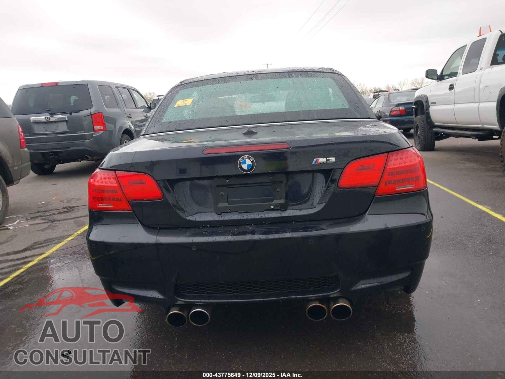 BMW M3 2011 - WBSDX9C52BE585199