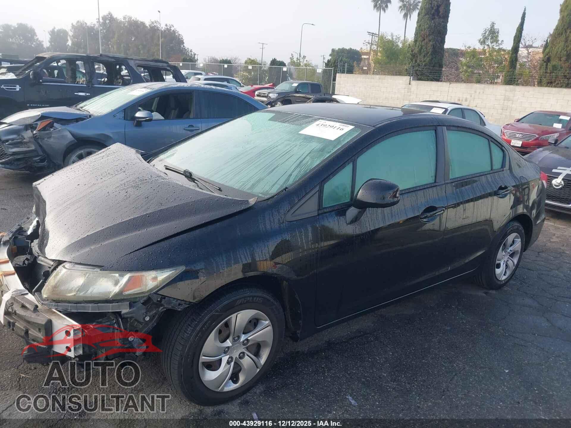 HONDA CIVIC 2013 - 19XFB2F52DE213919