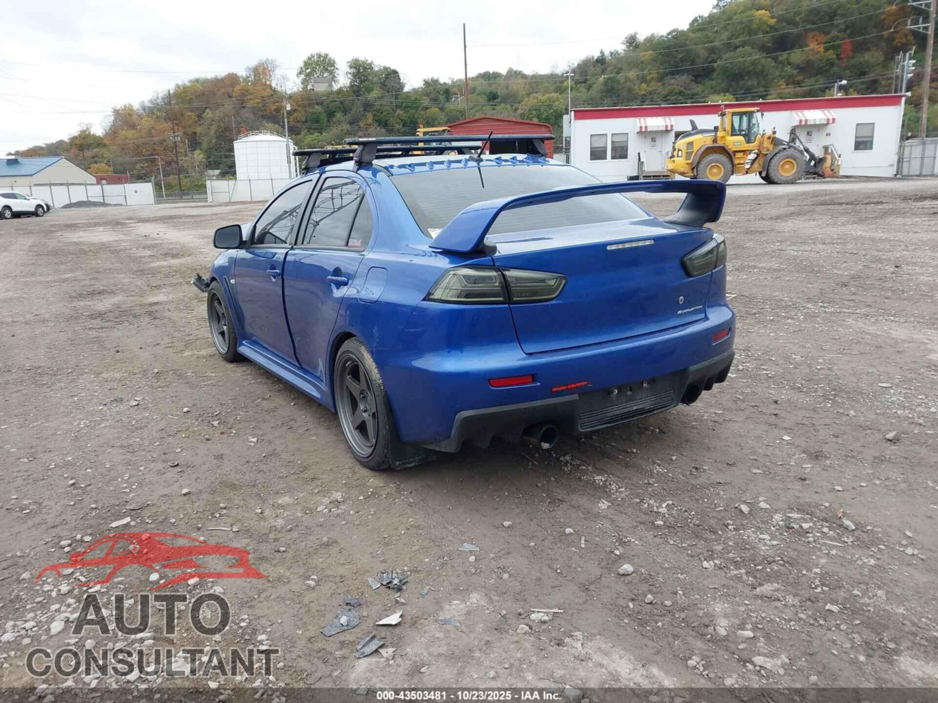 MITSUBISHI LANCER EVOLUTION 2012 - JA32W8FV6CU028552