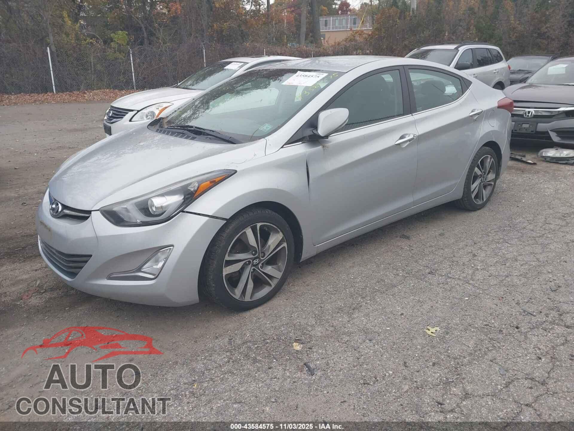 HYUNDAI ELANTRA 2014 - 5NPDH4AE2EH510646