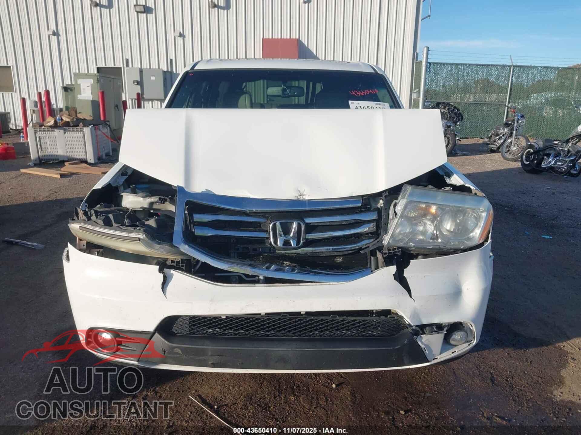 HONDA PILOT 2013 - 5FNYF4H68DB030758