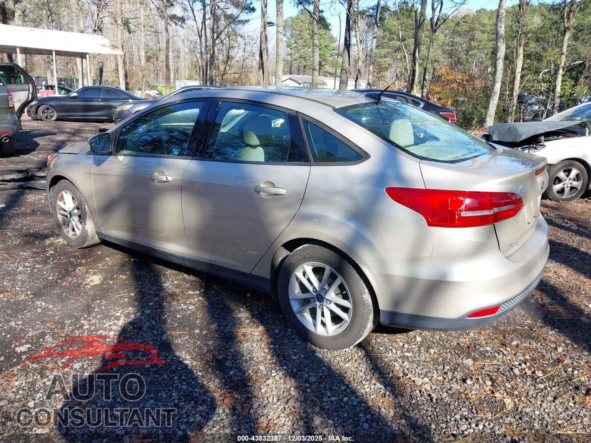 FORD FOCUS 2017 - 1FADP3F21HL252573