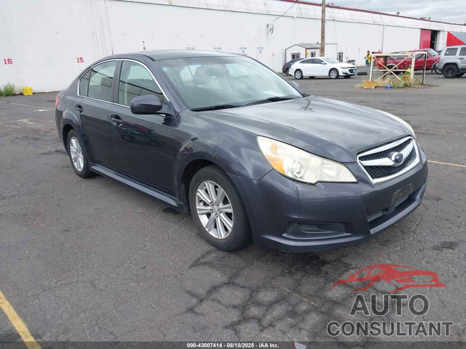 SUBARU LEGACY 2010 - 4S3BMBG69A3245107