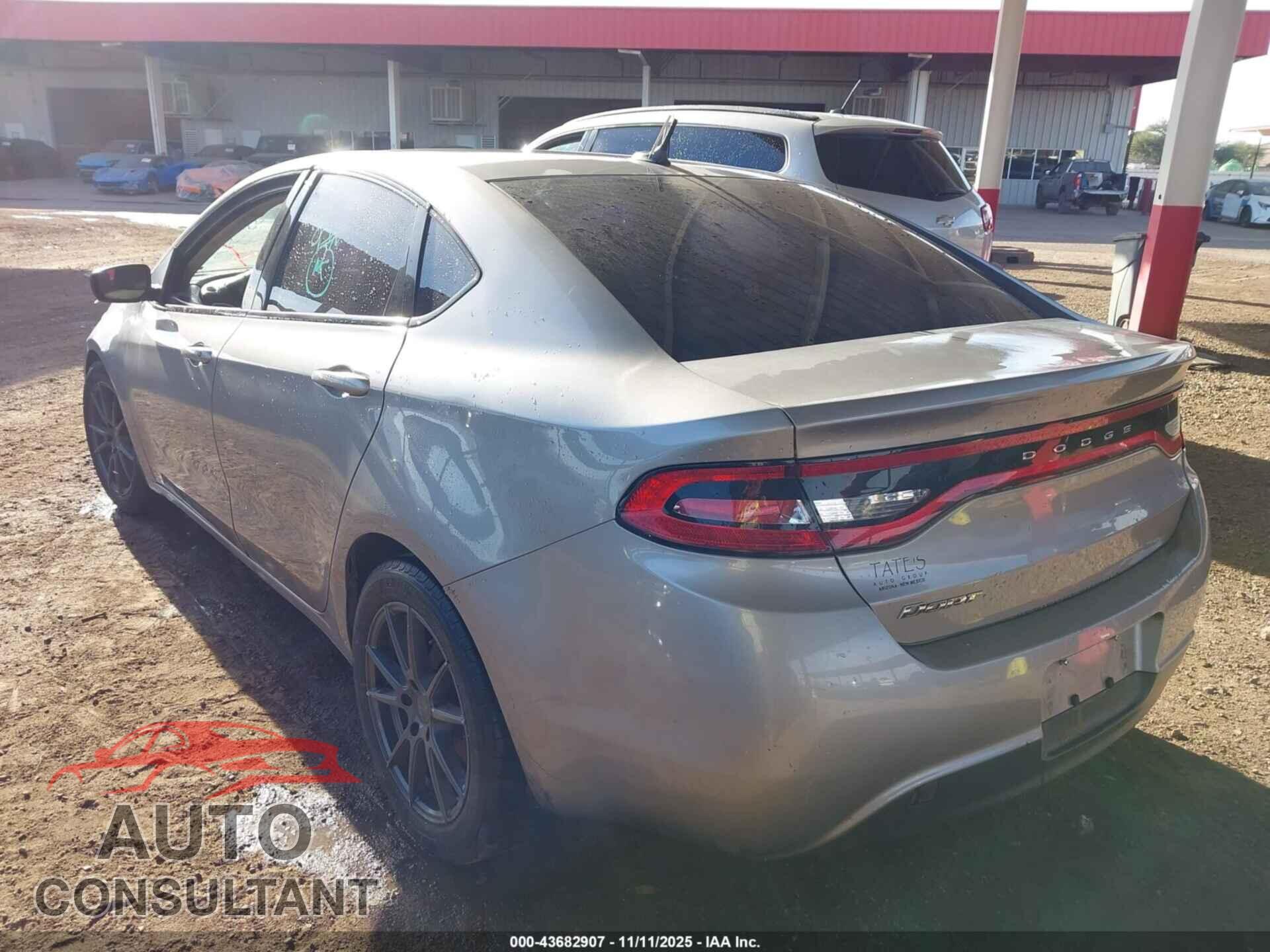 DODGE DART 2015 - 1C3CDFAA8FD435835
