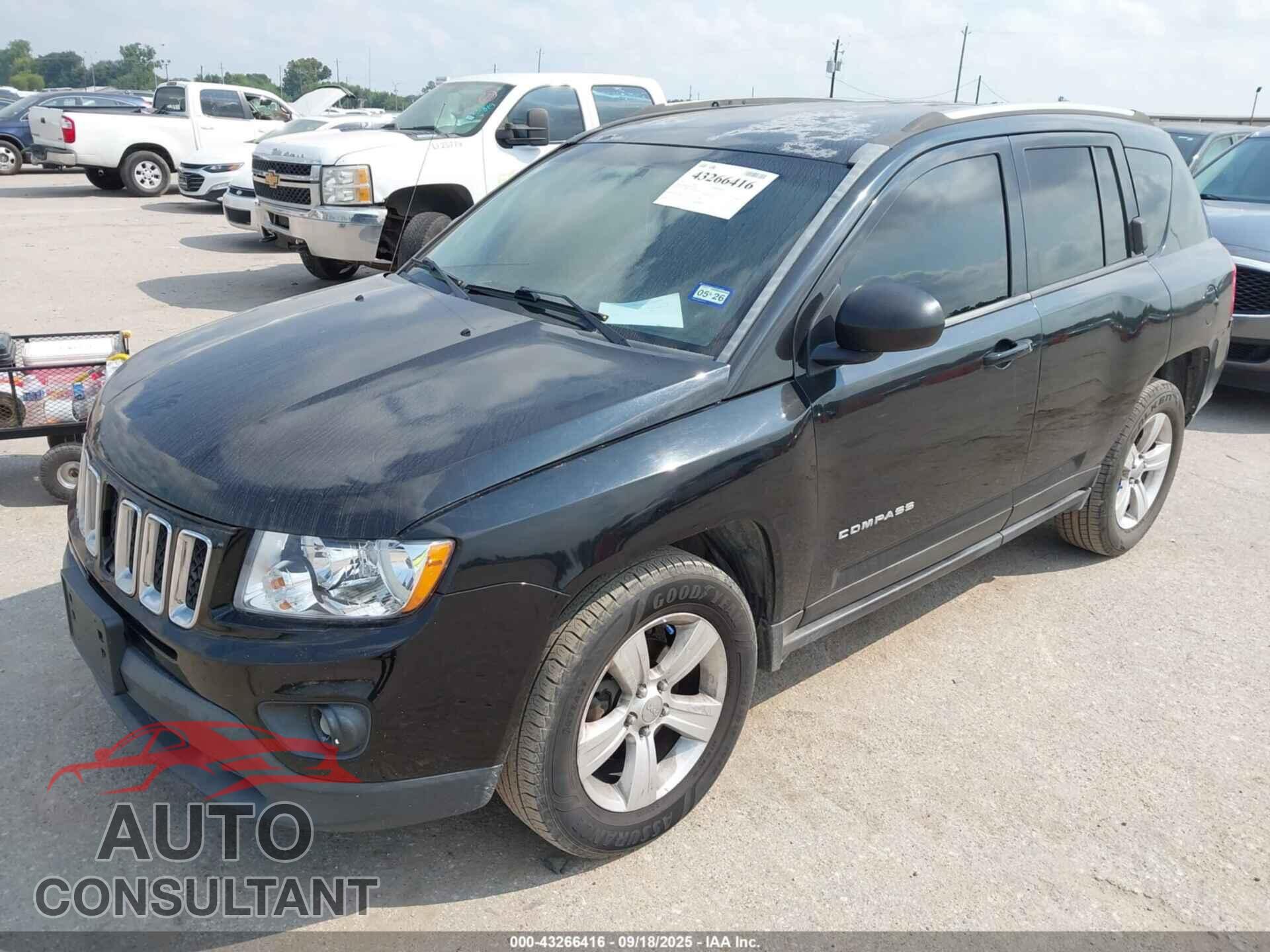 JEEP COMPASS 2012 - 1C4NJCEB6CD715943