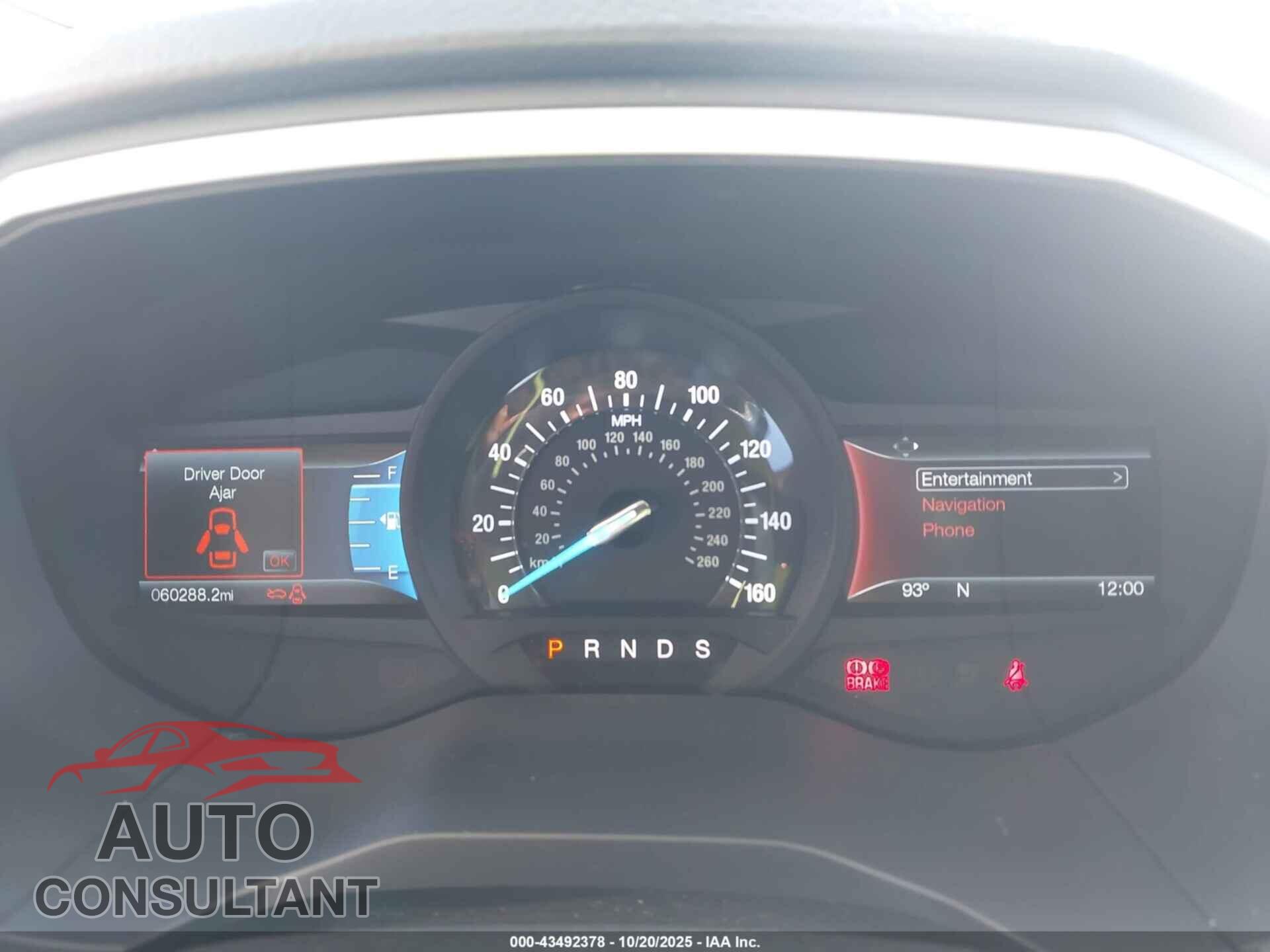 FORD EDGE 2017 - 2FMPK3J92HBB89361