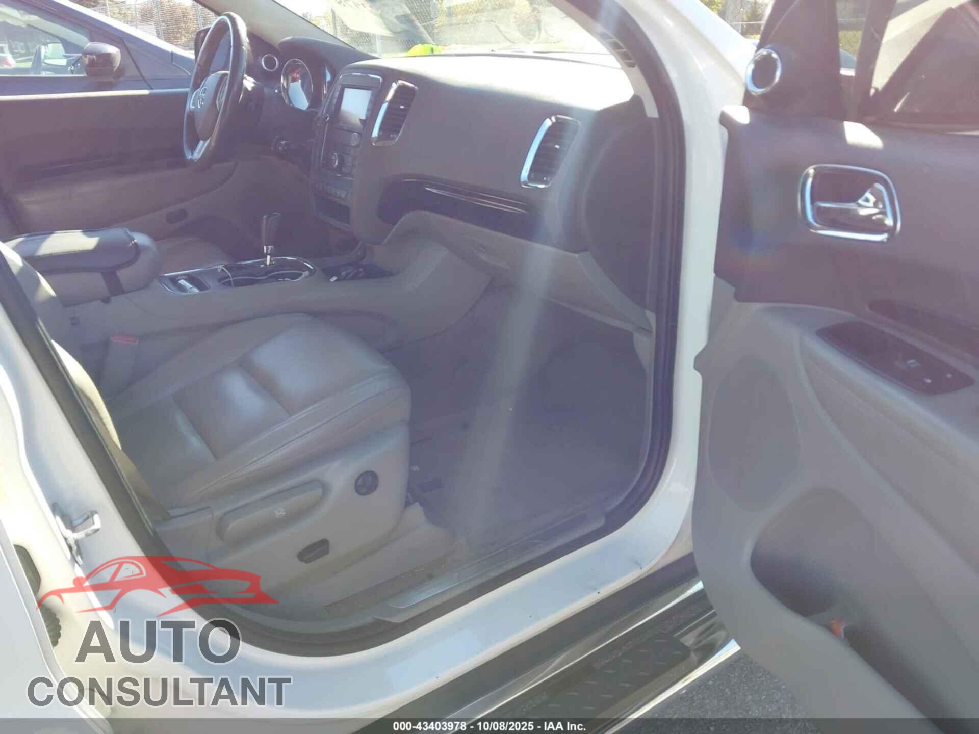 DODGE DURANGO 2012 - 1C4SDHDT0CC186965