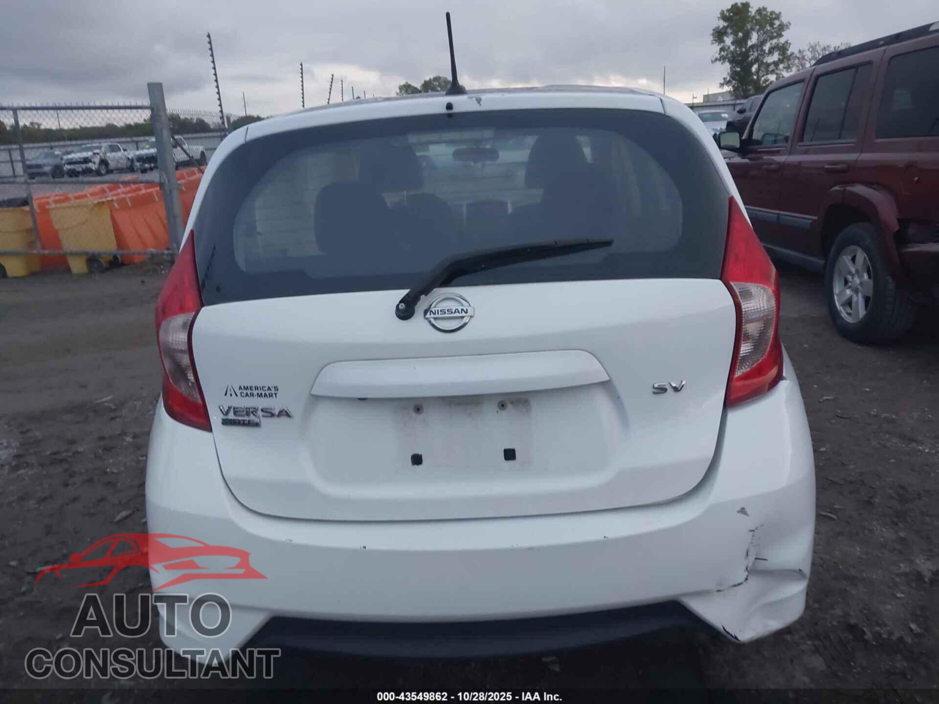 NISSAN VERSA NOTE 2017 - 3N1CE2CP4HL373708
