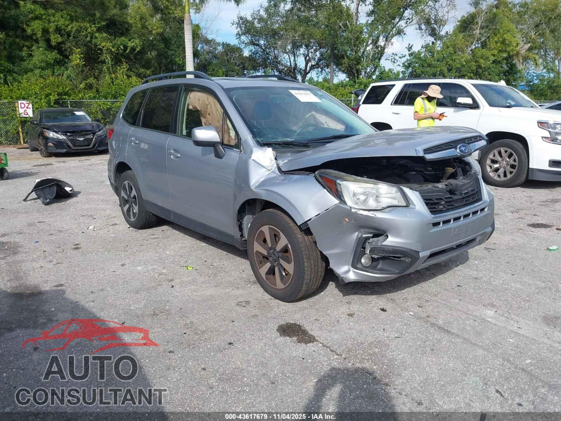 SUBARU FORESTER 2017 - JF2SJAJC8HH468187