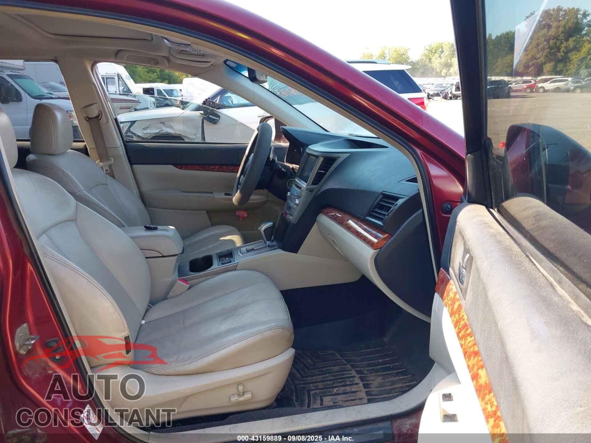 SUBARU OUTBACK 2011 - 4S4BRCLC3B3382463