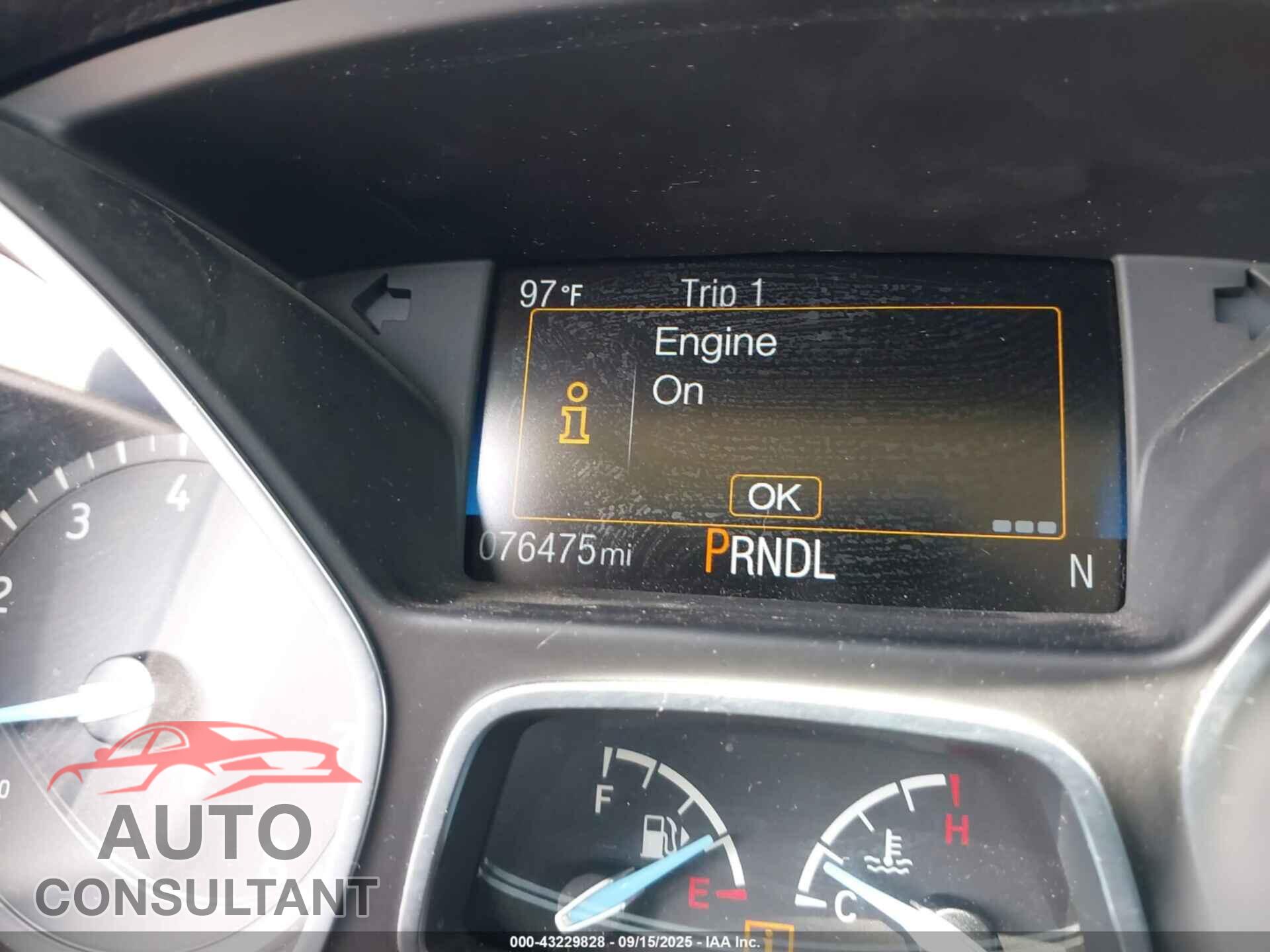 FORD FOCUS 2017 - 1FADP3F27HL219271