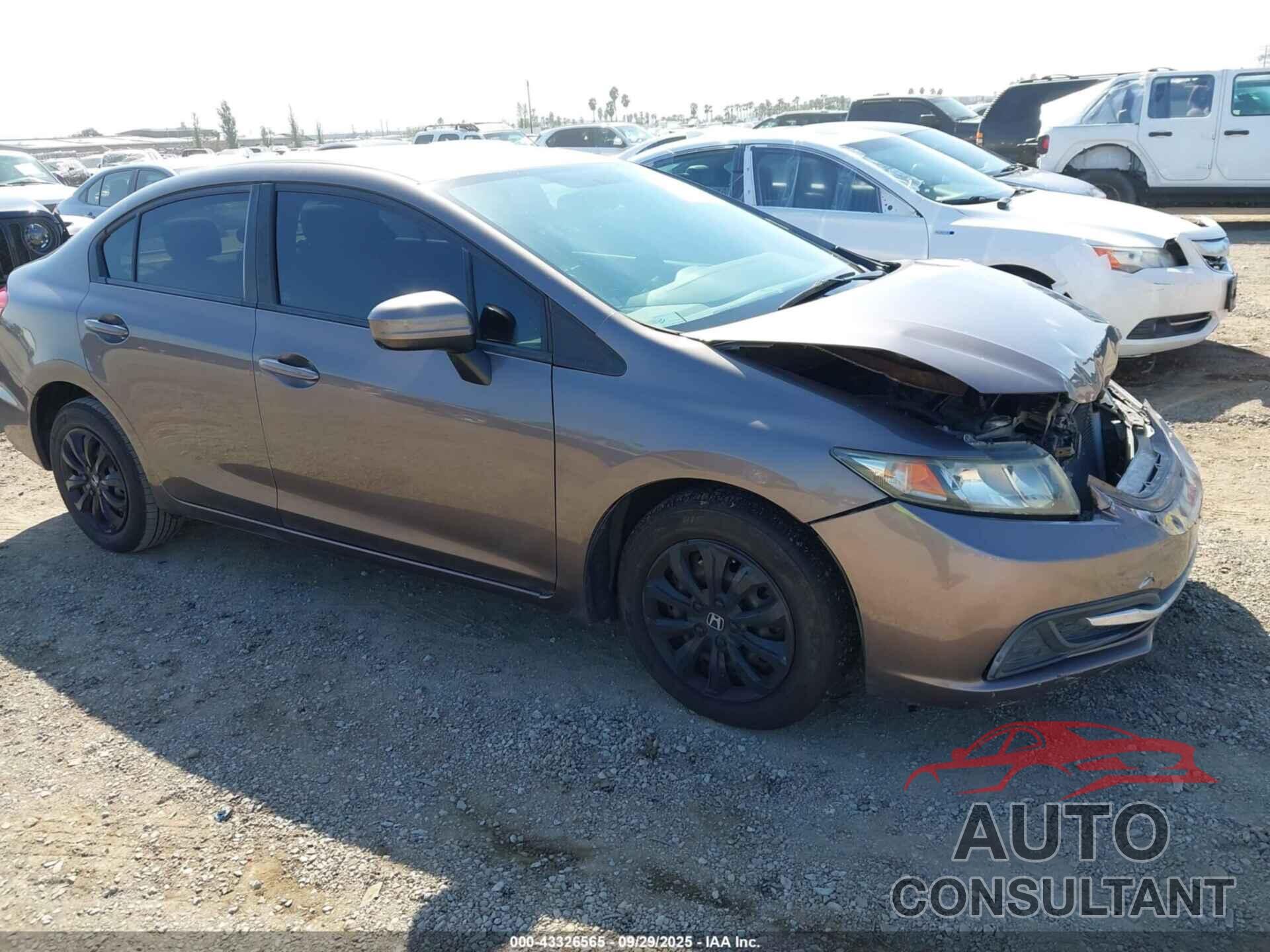 HONDA CIVIC 2015 - 19XFB2F57FE221906
