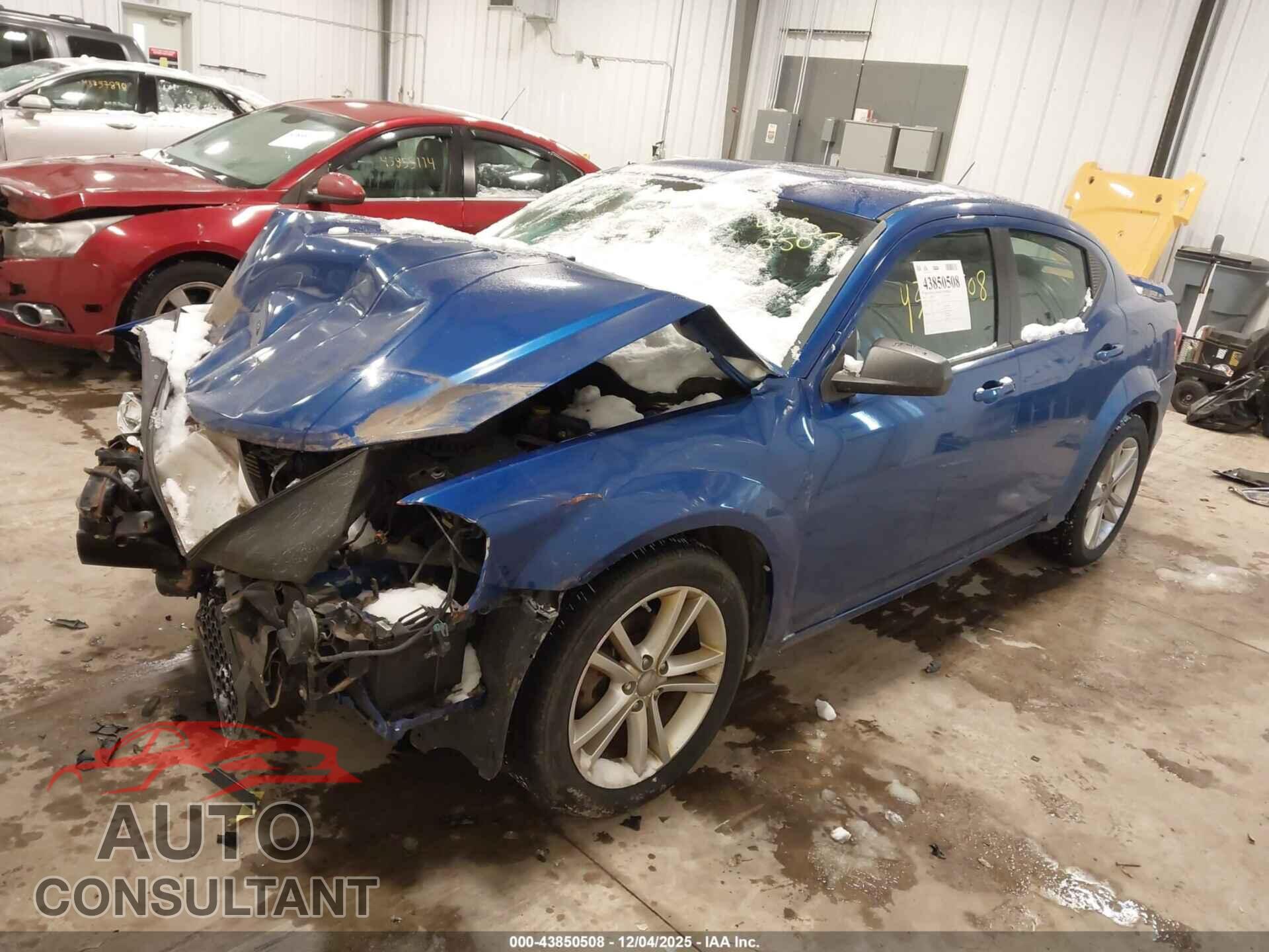 DODGE AVENGER 2012 - 1C3CDZAG4CN315901