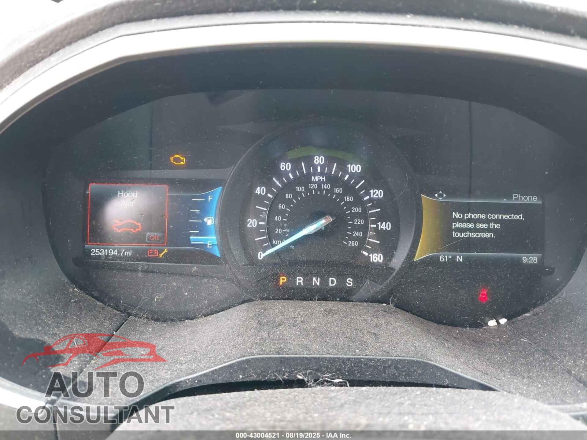 FORD EDGE 2019 - 2FMPK4J92KBC03255