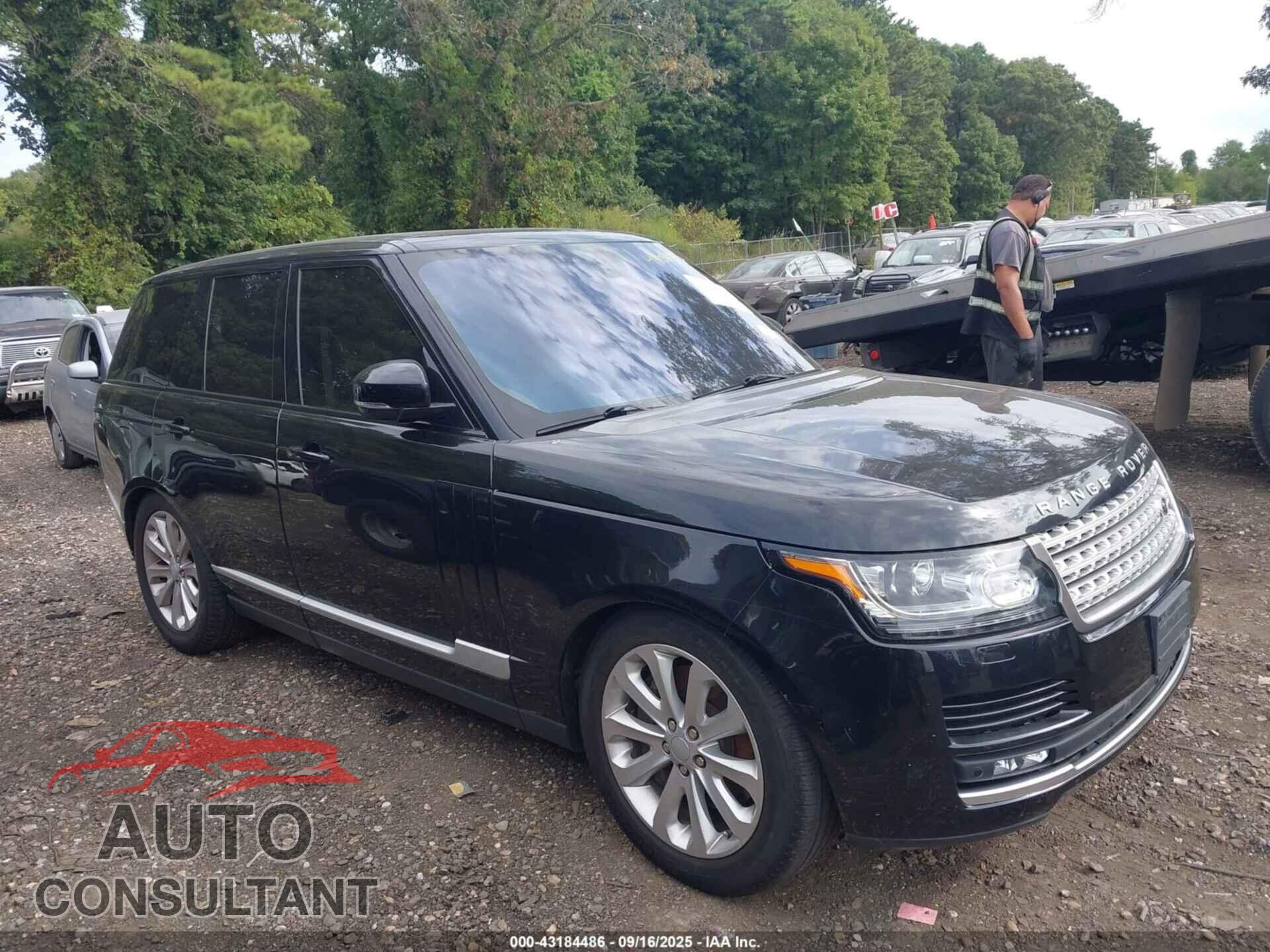 LAND ROVER RANGE ROVER 2016 - SALGS2PF2GA312526