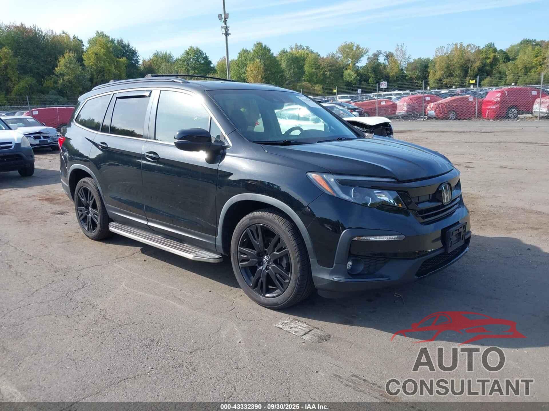 HONDA PILOT 2021 - 5FNYF6H22MB015925