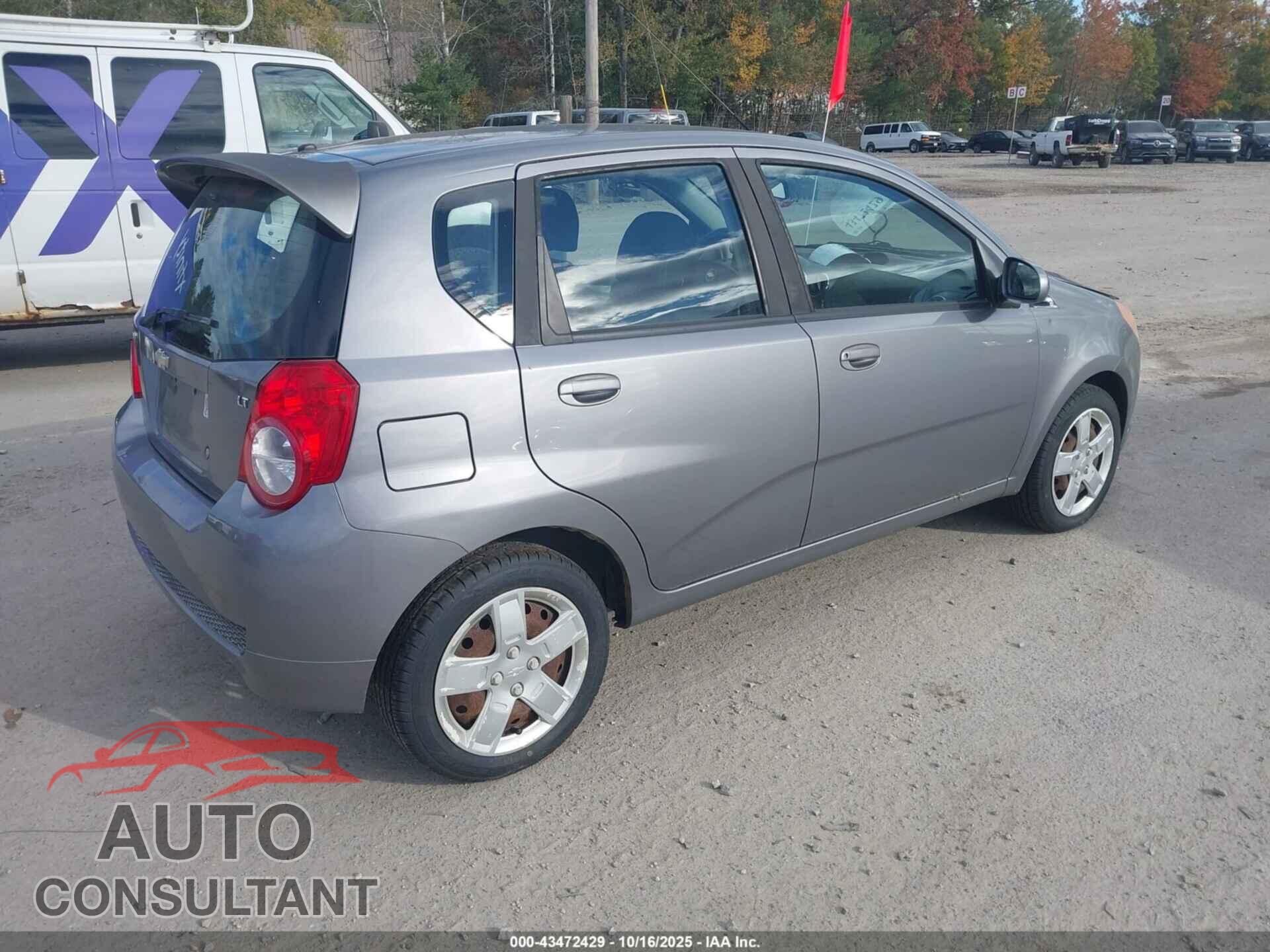 CHEVROLET AVEO 2011 - KL1TG6DE2BB191467