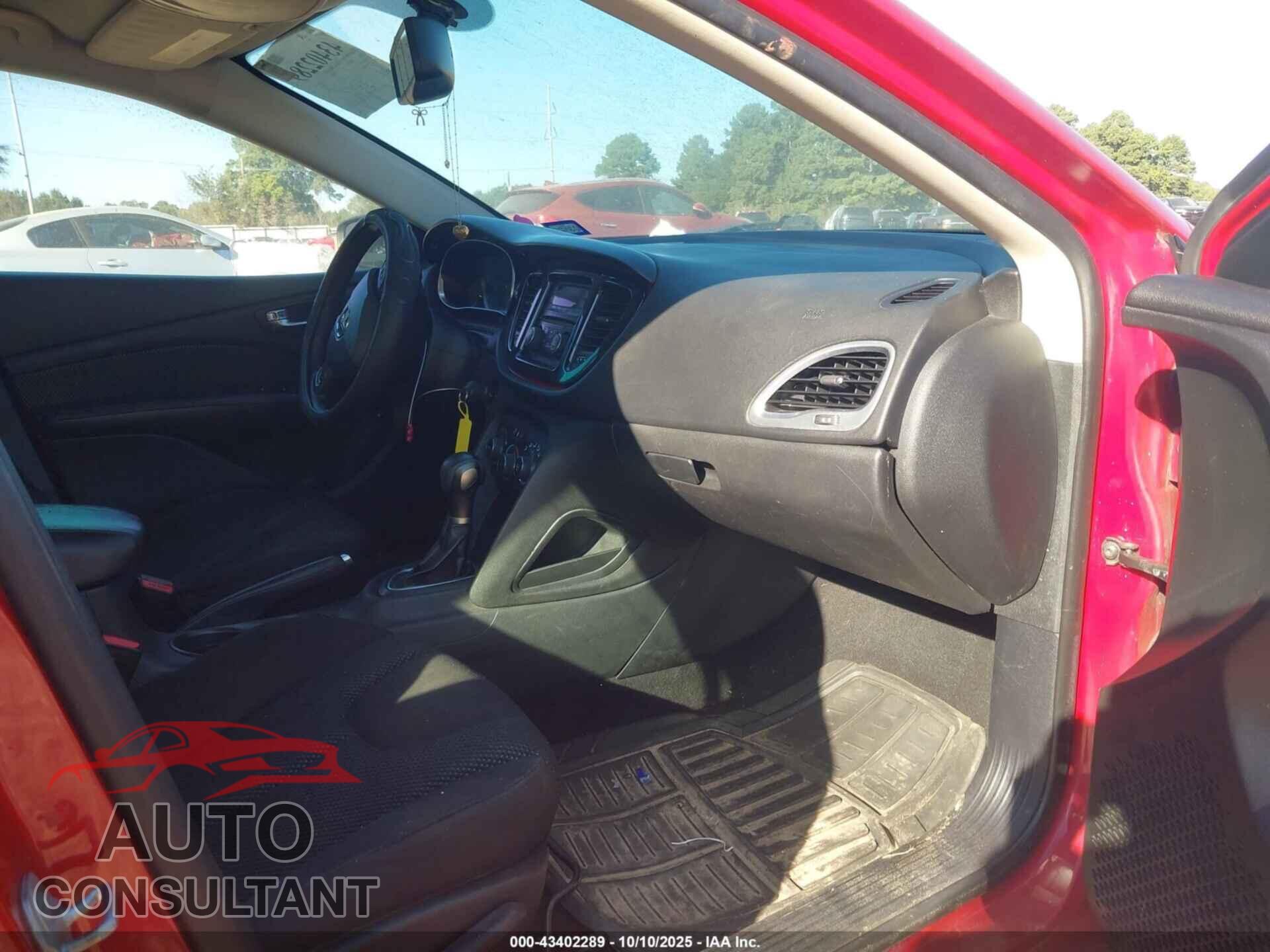 DODGE DART 2014 - 1C3CDFAAXED742325