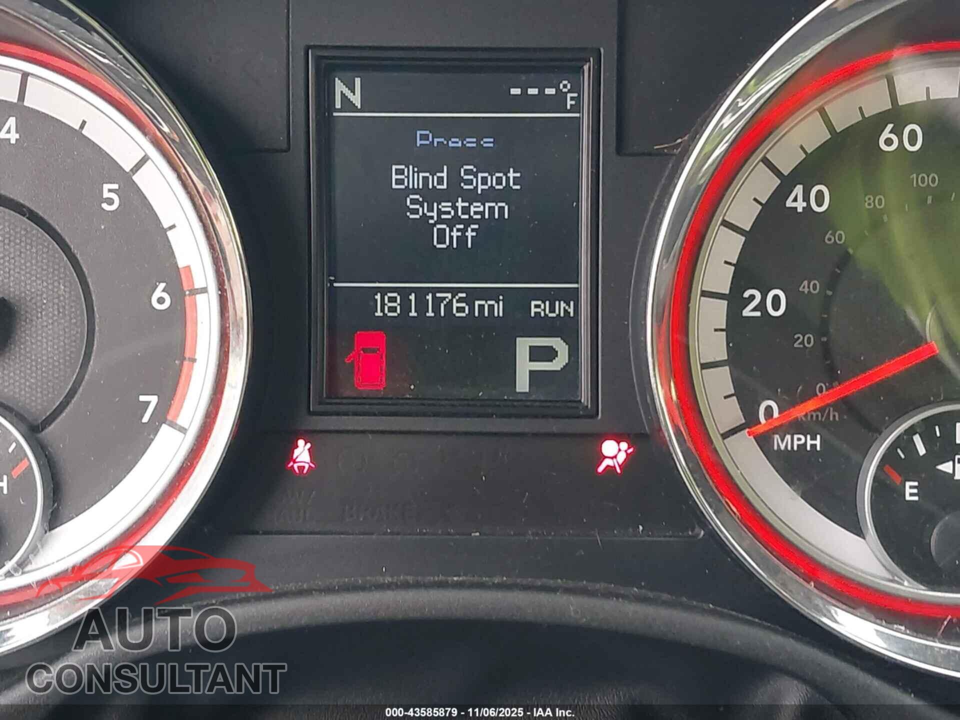 DODGE DURANGO 2012 - 1C4SDJET6CC286266
