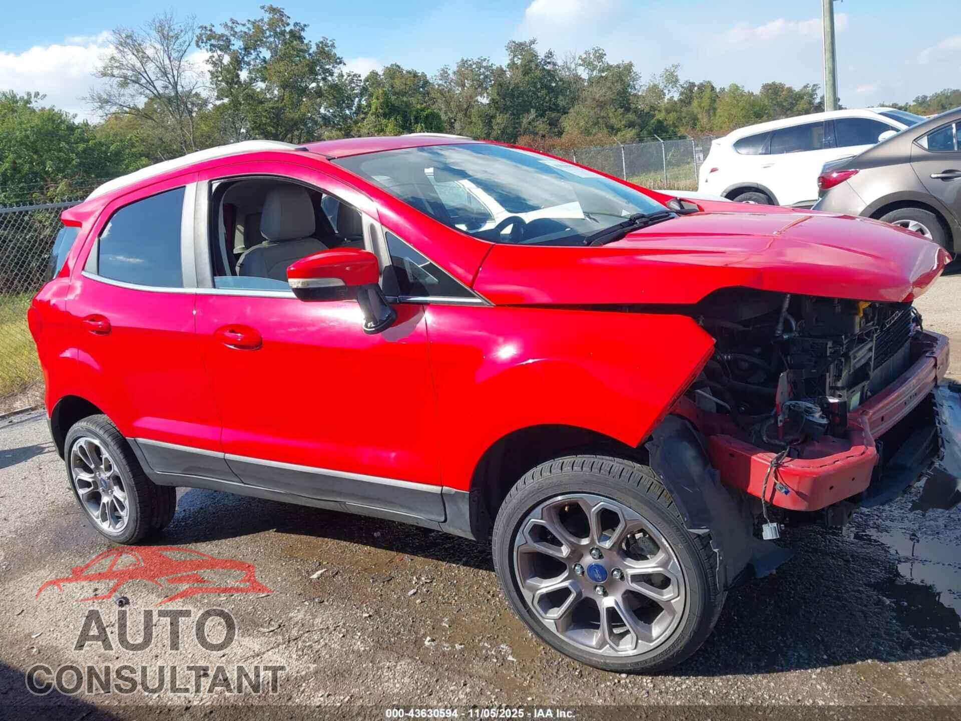 FORD ECOSPORT 2020 - MAJ6S3KL9LC360843