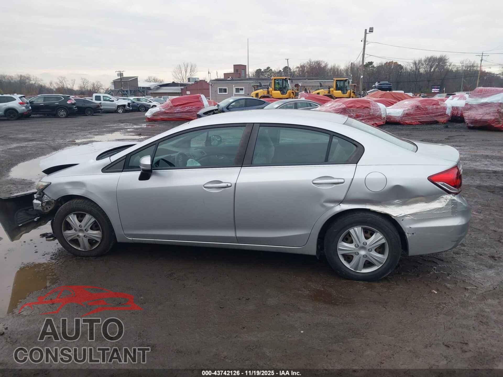 HONDA CIVIC 2014 - 19XFB2F55EE235334