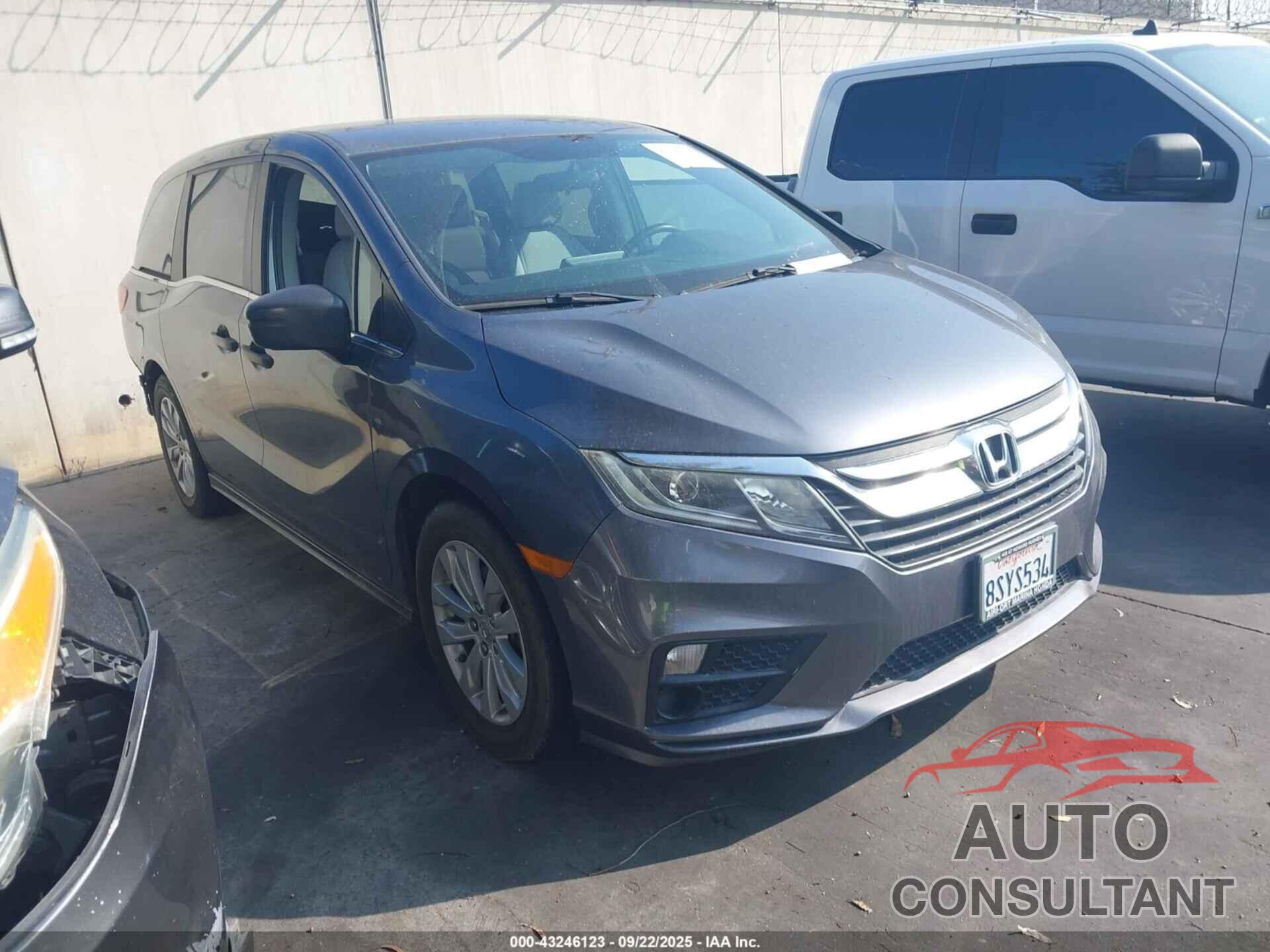 HONDA ODYSSEY 2018 - 5FNRL6H23JB022245