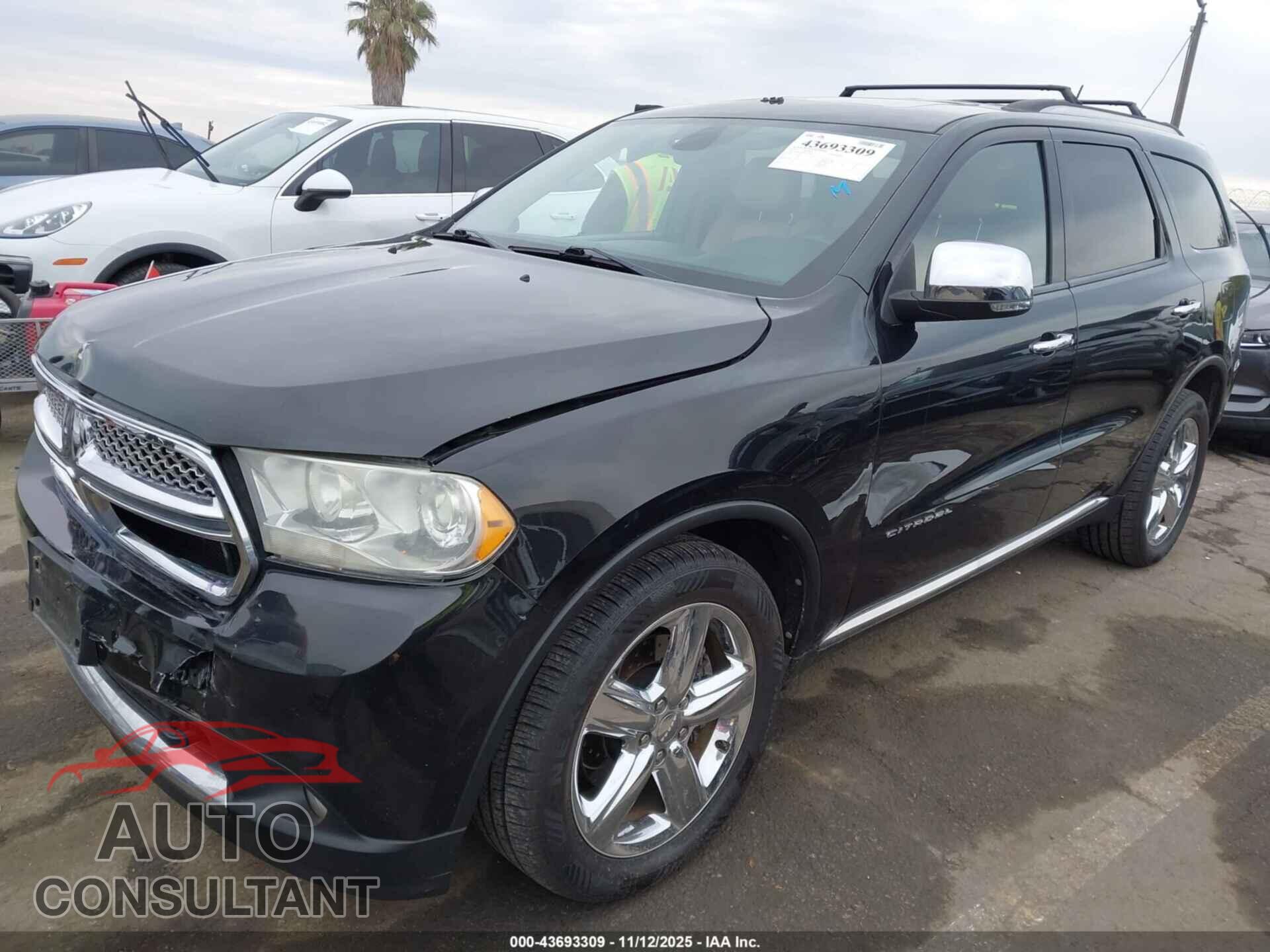DODGE DURANGO 2012 - 1C4RDJEG6CC147689