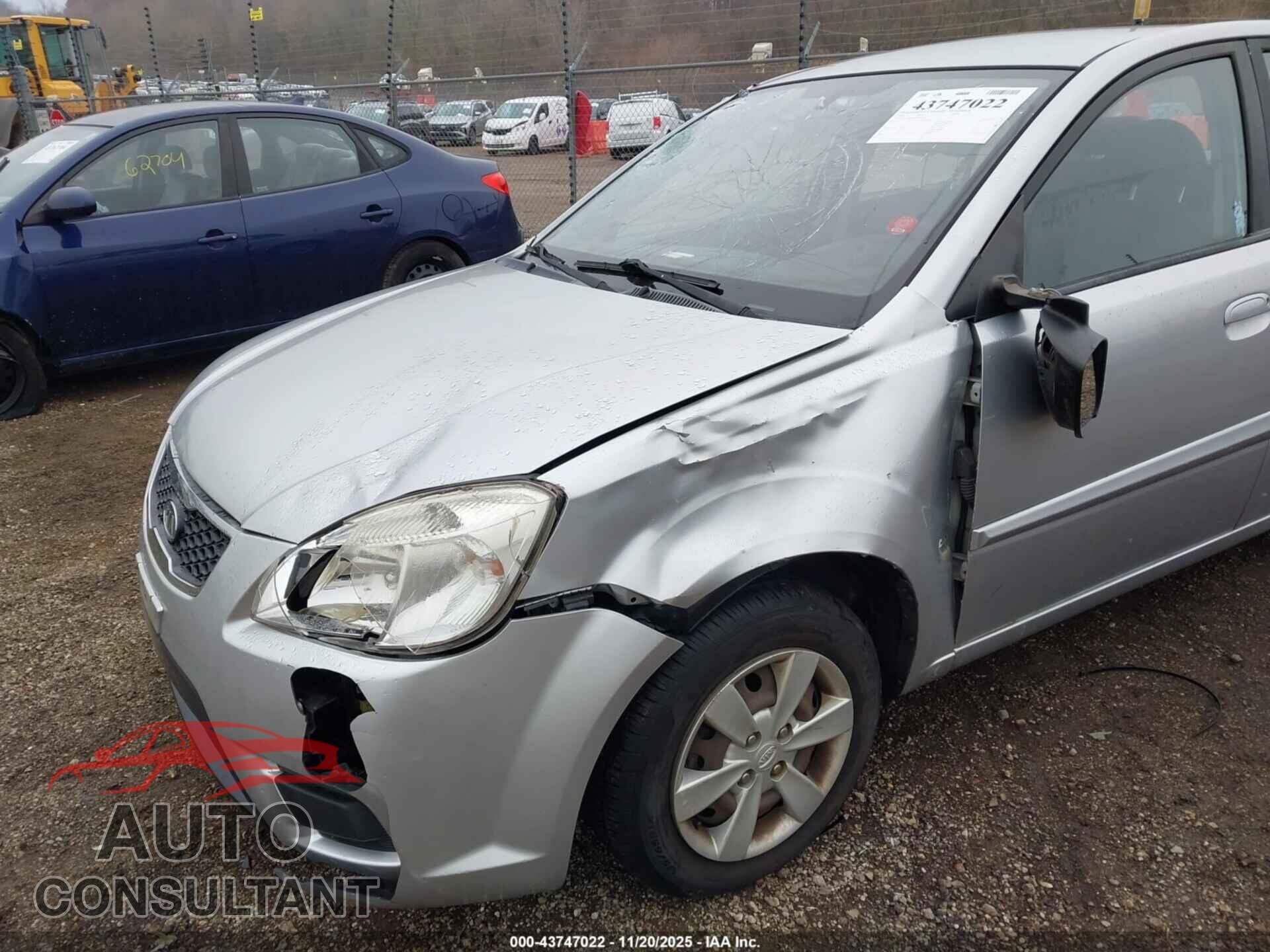 KIA RIO 2010 - KNADH4A34A6680099